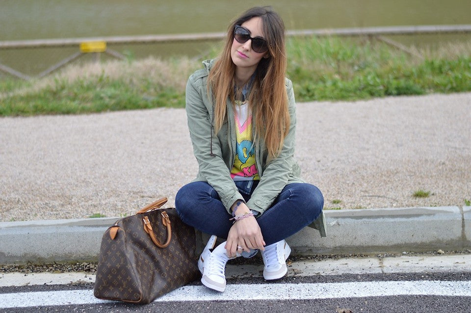 LOUIS VUITTON Monogram Speedy 40