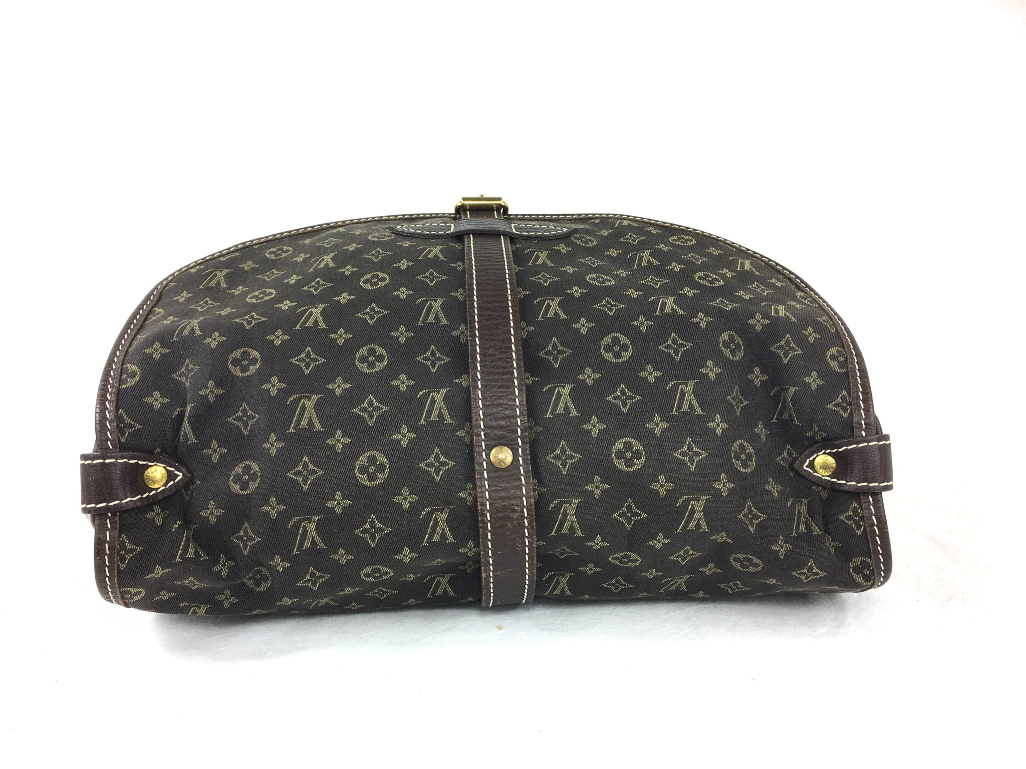 LOUIS VUITTON Monogram Saumur 30 Crossbody (Brown Canvas)