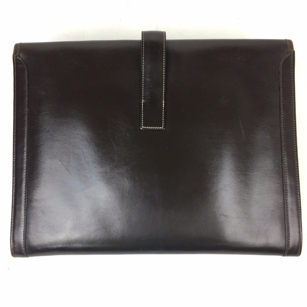 HERMES Jige GM Oversized Clutch