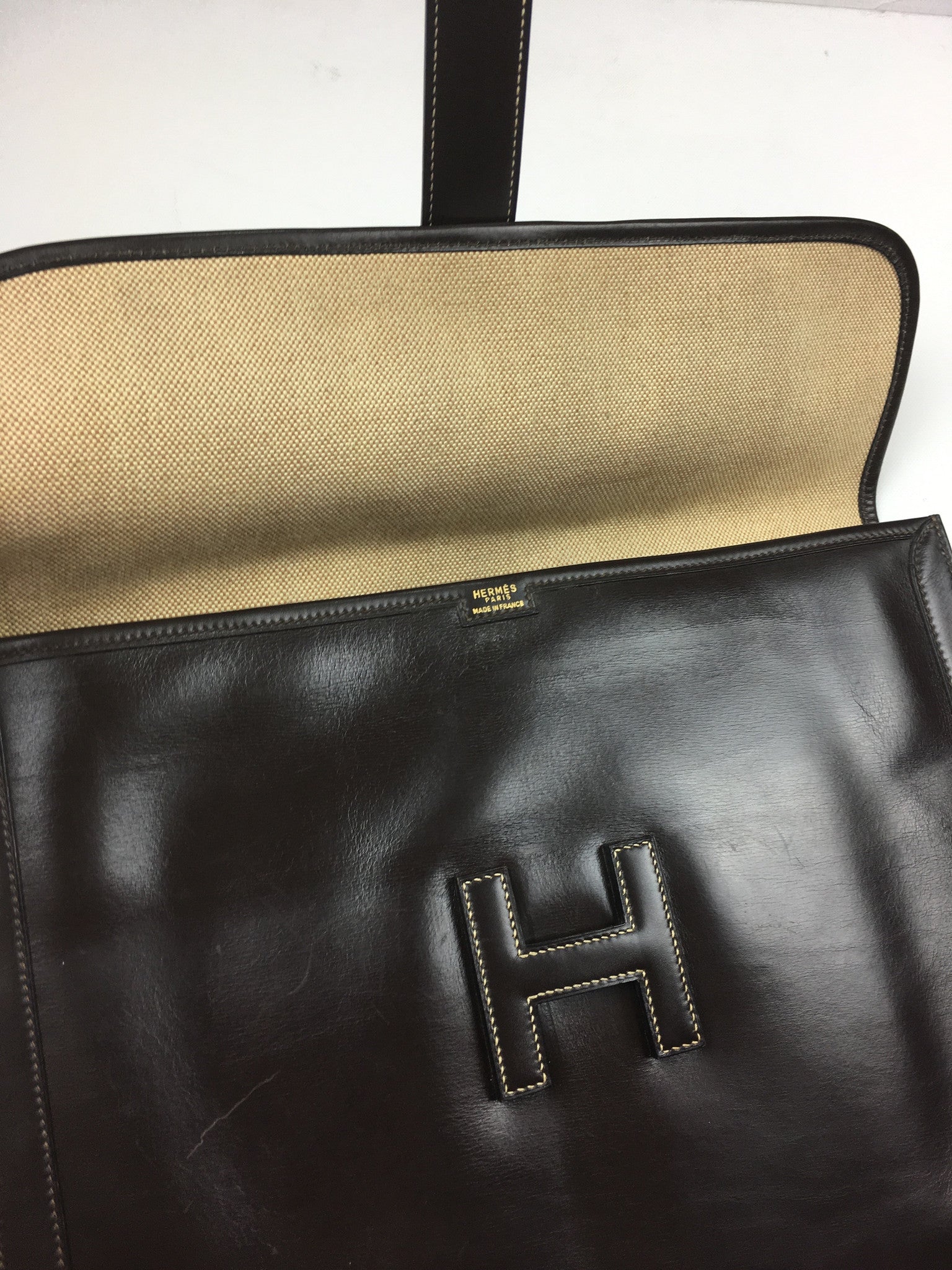 HERMES Jige GM Oversized Clutch