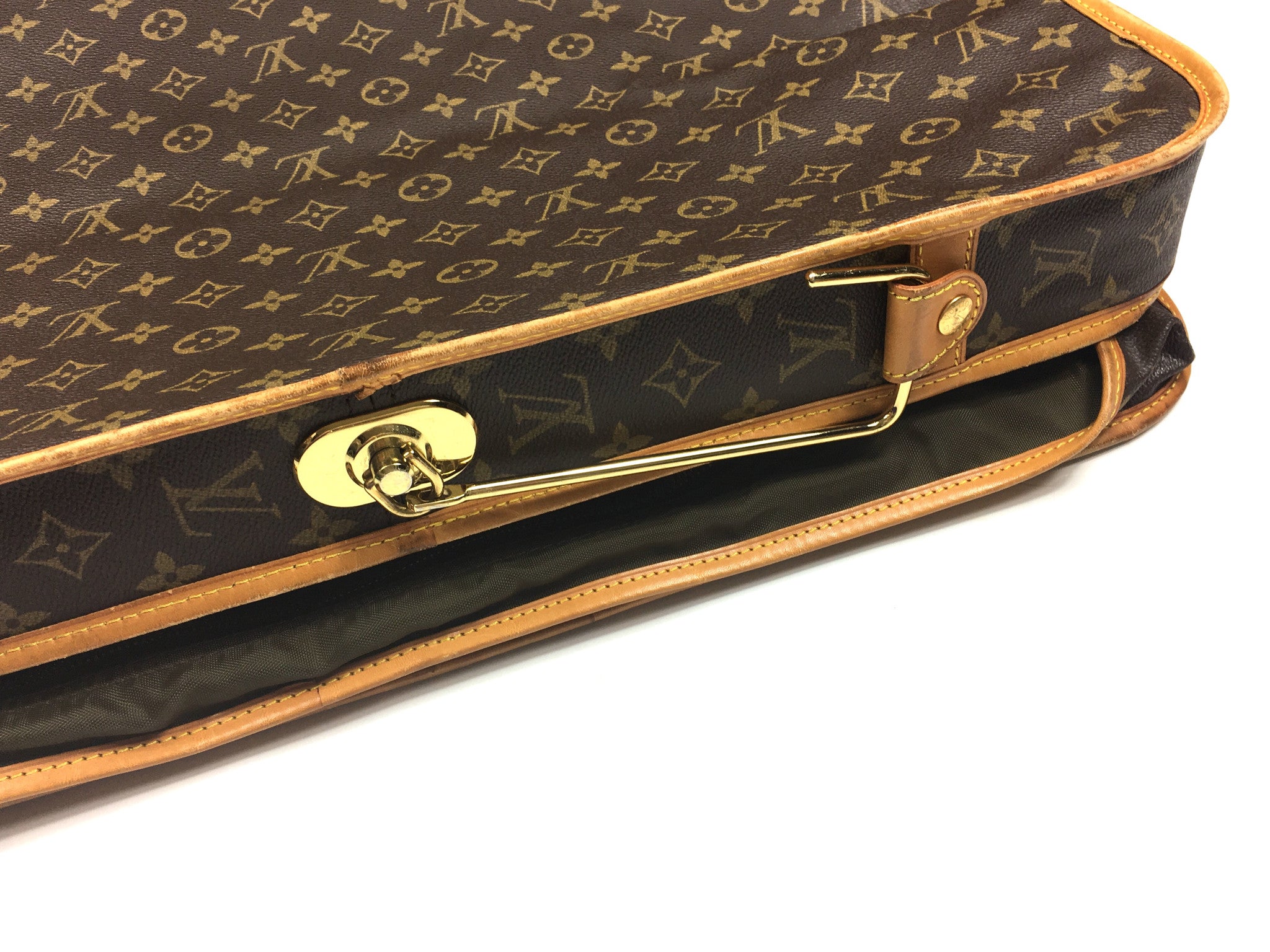 LOUIS VUITTON Garment Travel Luggage Bag + 2 Hangers