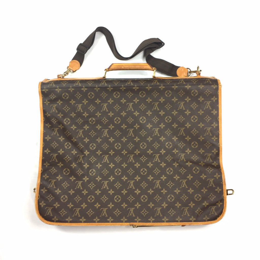 LOUIS VUITTON Garment Travel Luggage Bag + 2 Hangers