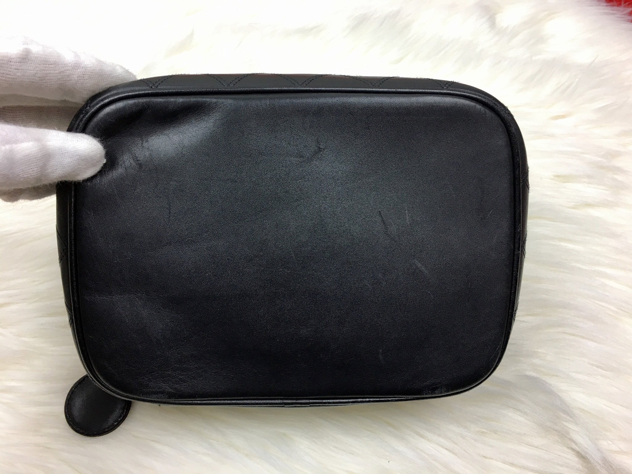 CHANEL Black Makeup Case