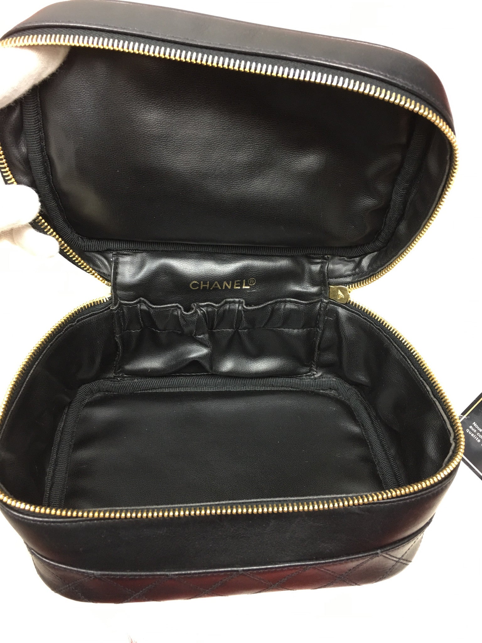 CHANEL Black Makeup Case