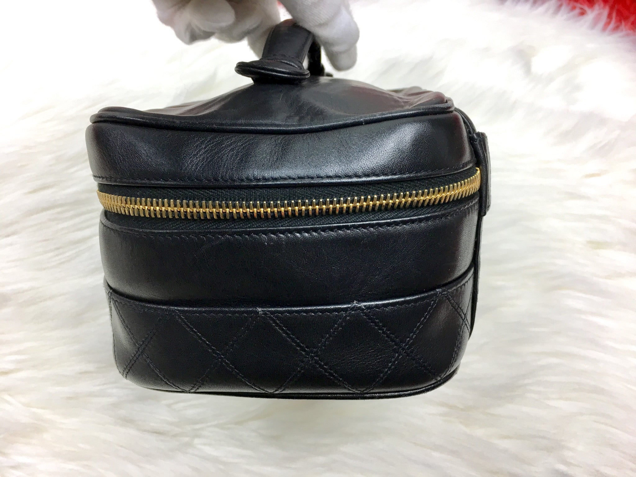 CHANEL Black Makeup Case