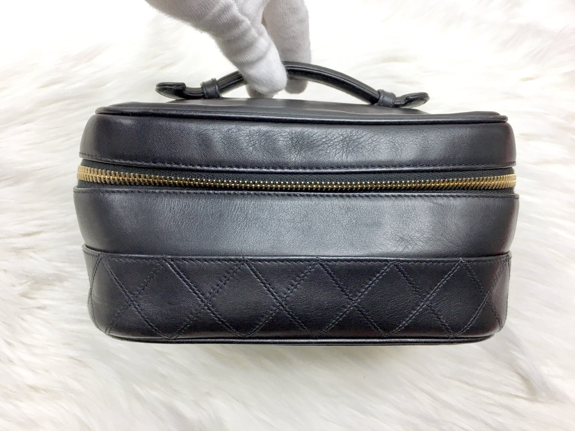 CHANEL Black Makeup Case