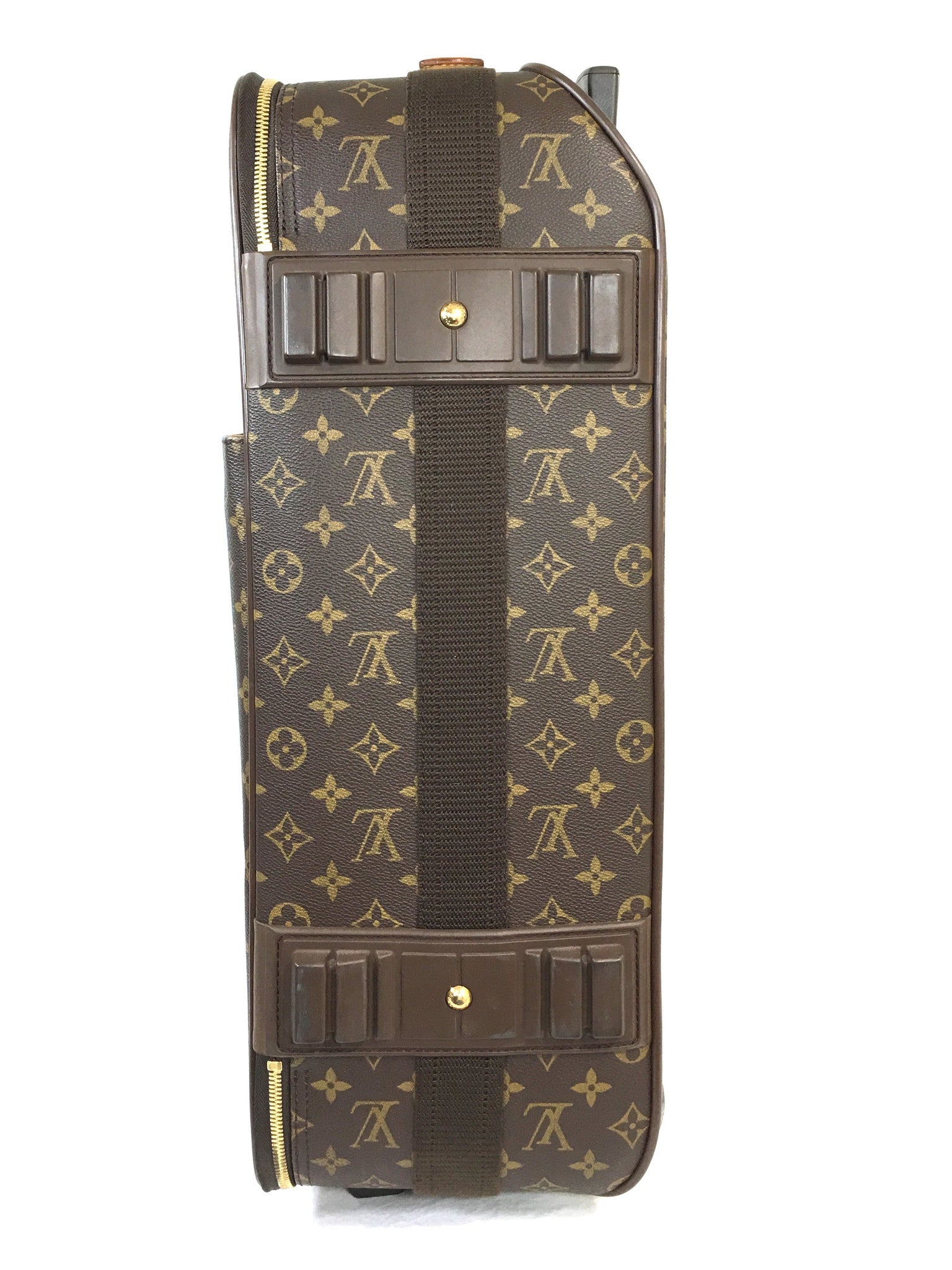 LOUIS VUITTON Monogram Pegase 55 Suitcase Roller Luggage