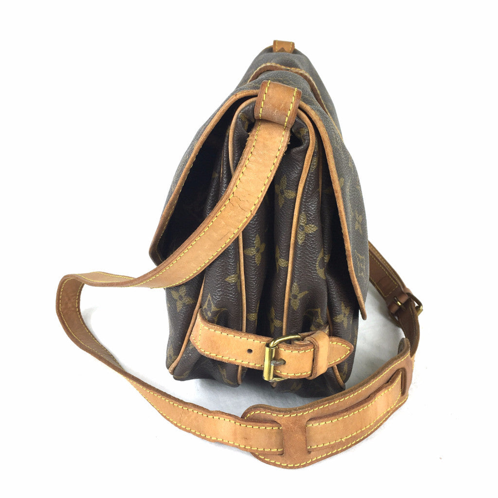 LOUIS VUITTON Monogram Saumur 30 Crossbody Bag