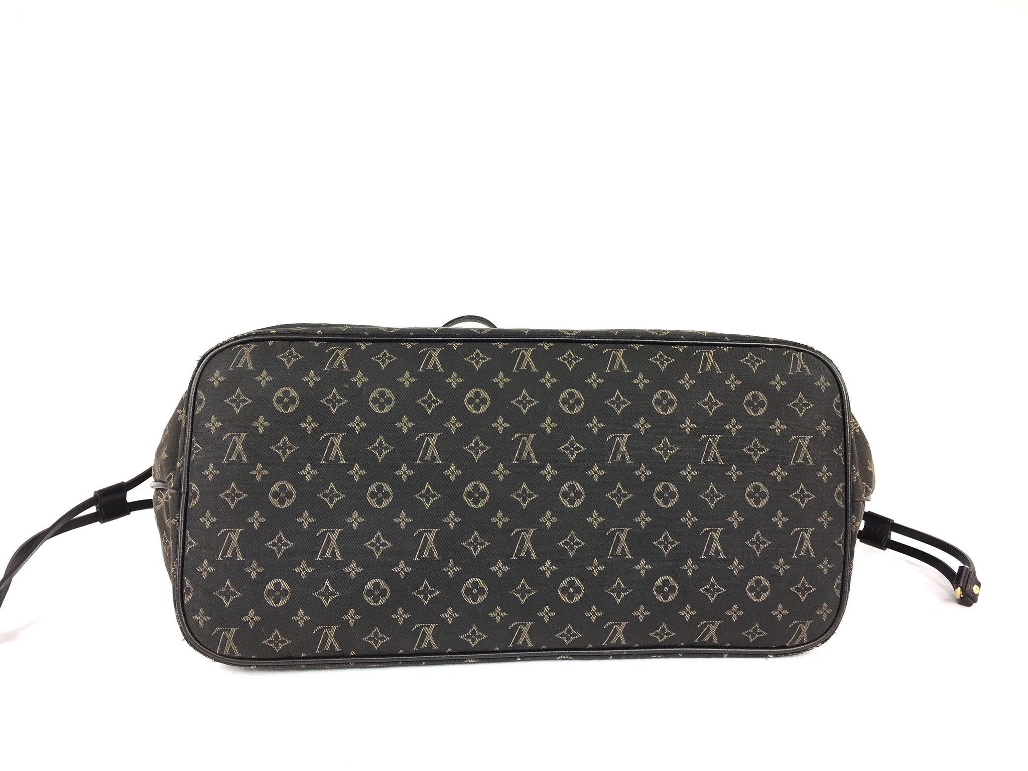 LOUIS VUITTON Neverfull MM (Fusain Monogram Idylle Canvas)