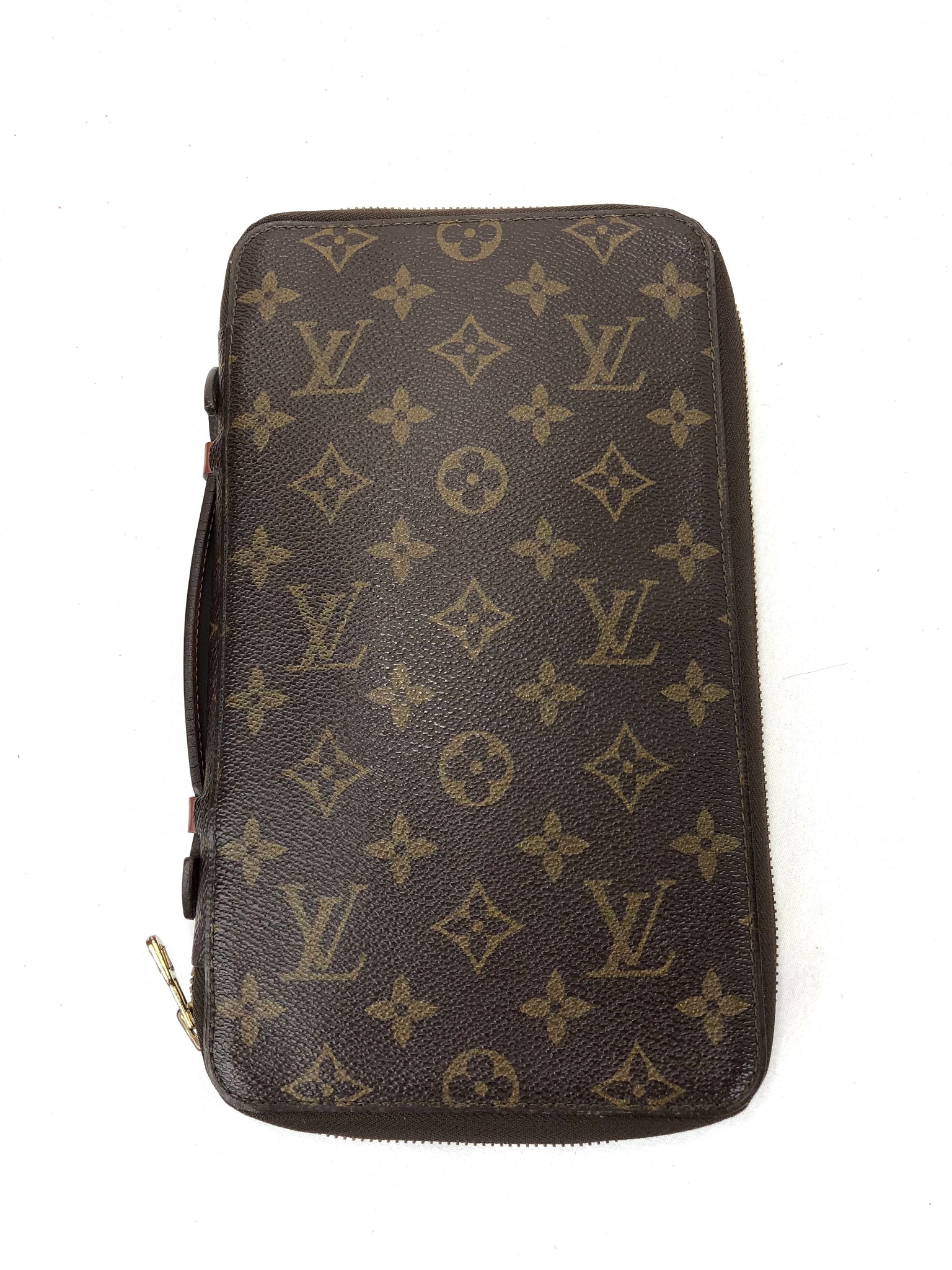 Rare LOUIS VUITTON XL Zippy Organizer Travel Wallet Clutch