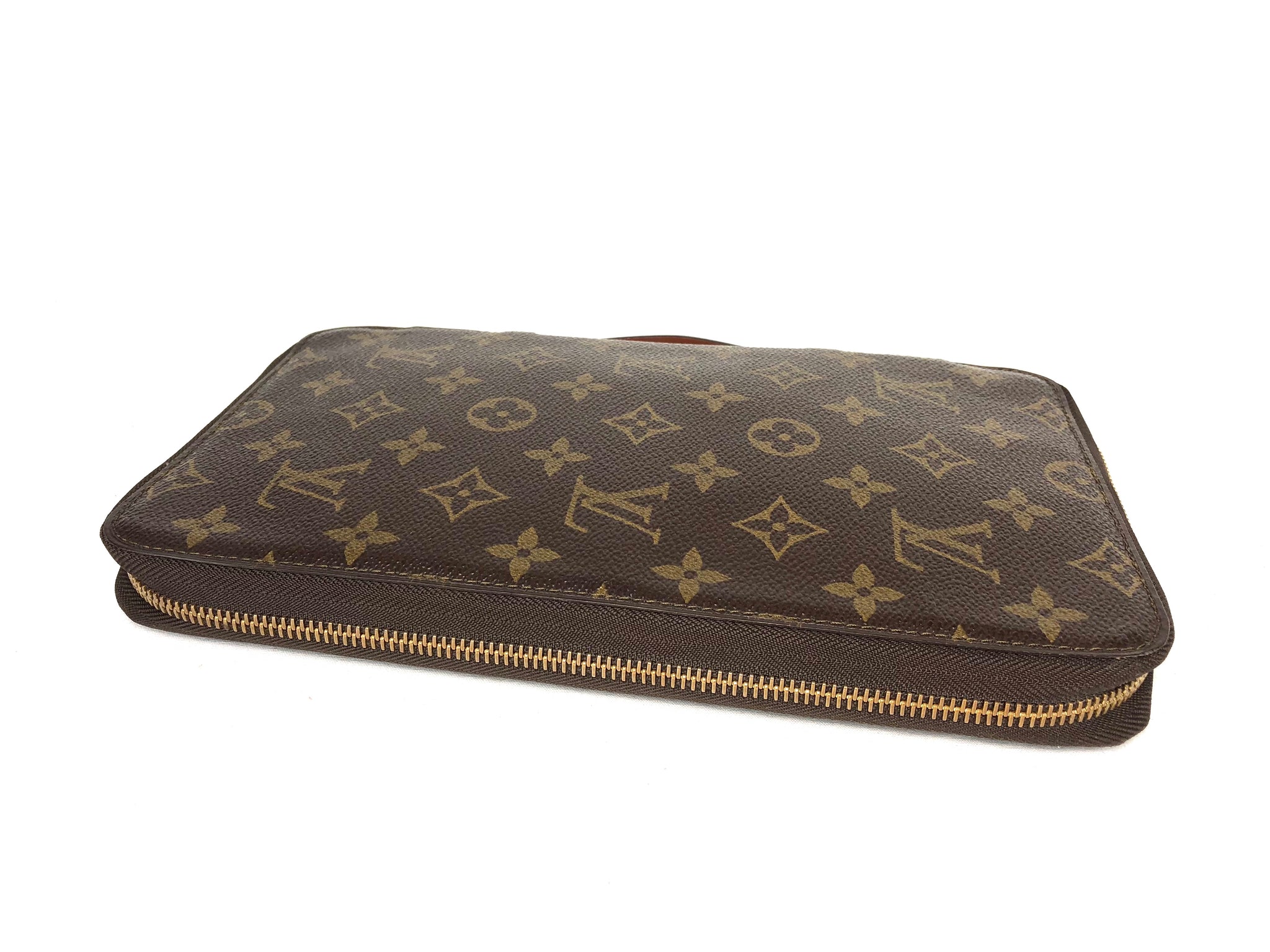 Rare LOUIS VUITTON XL Zippy Organizer Travel Wallet Clutch