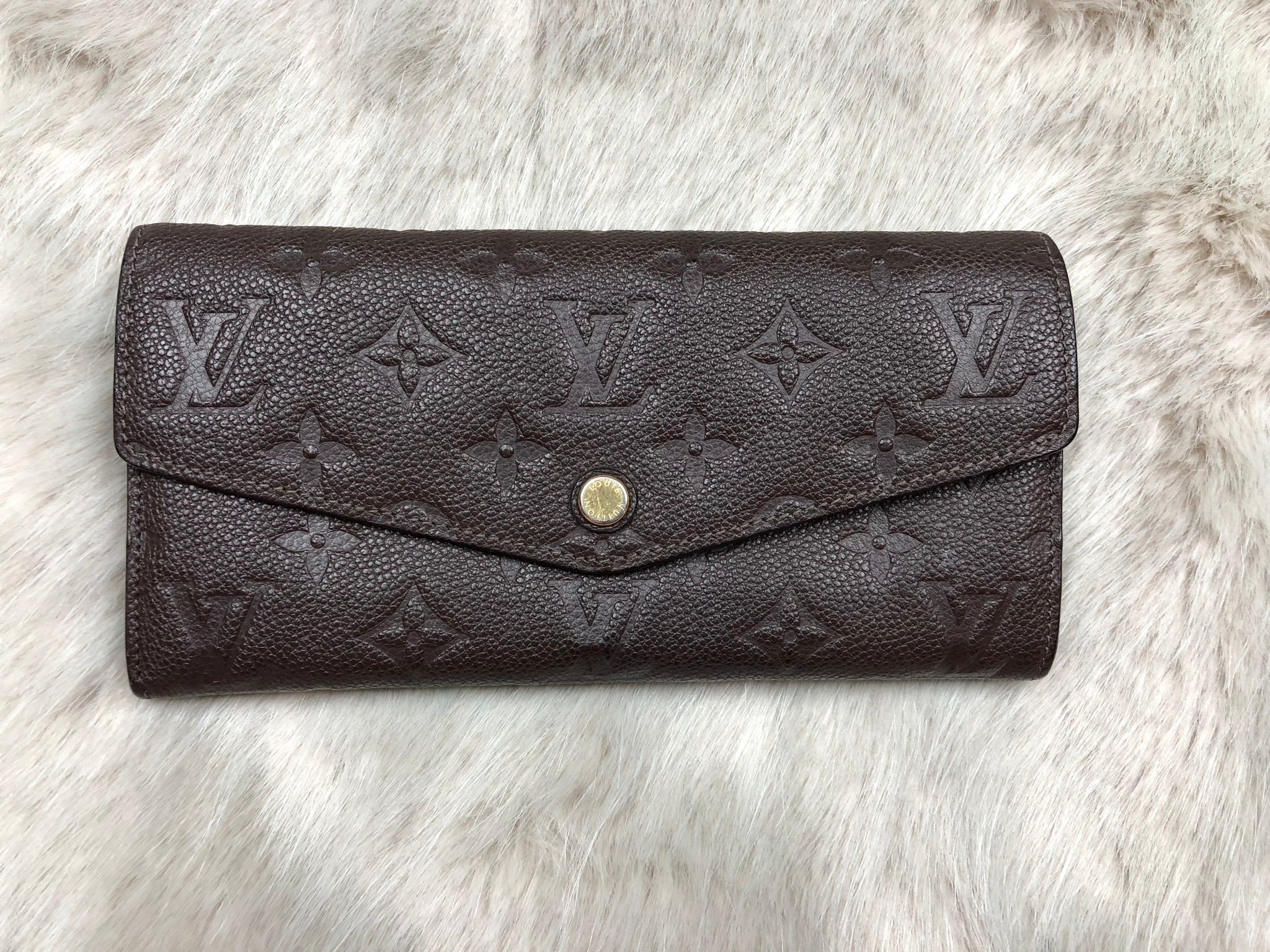 LOUIS VUITTON Monogram Empreinte Curieuse Wallet