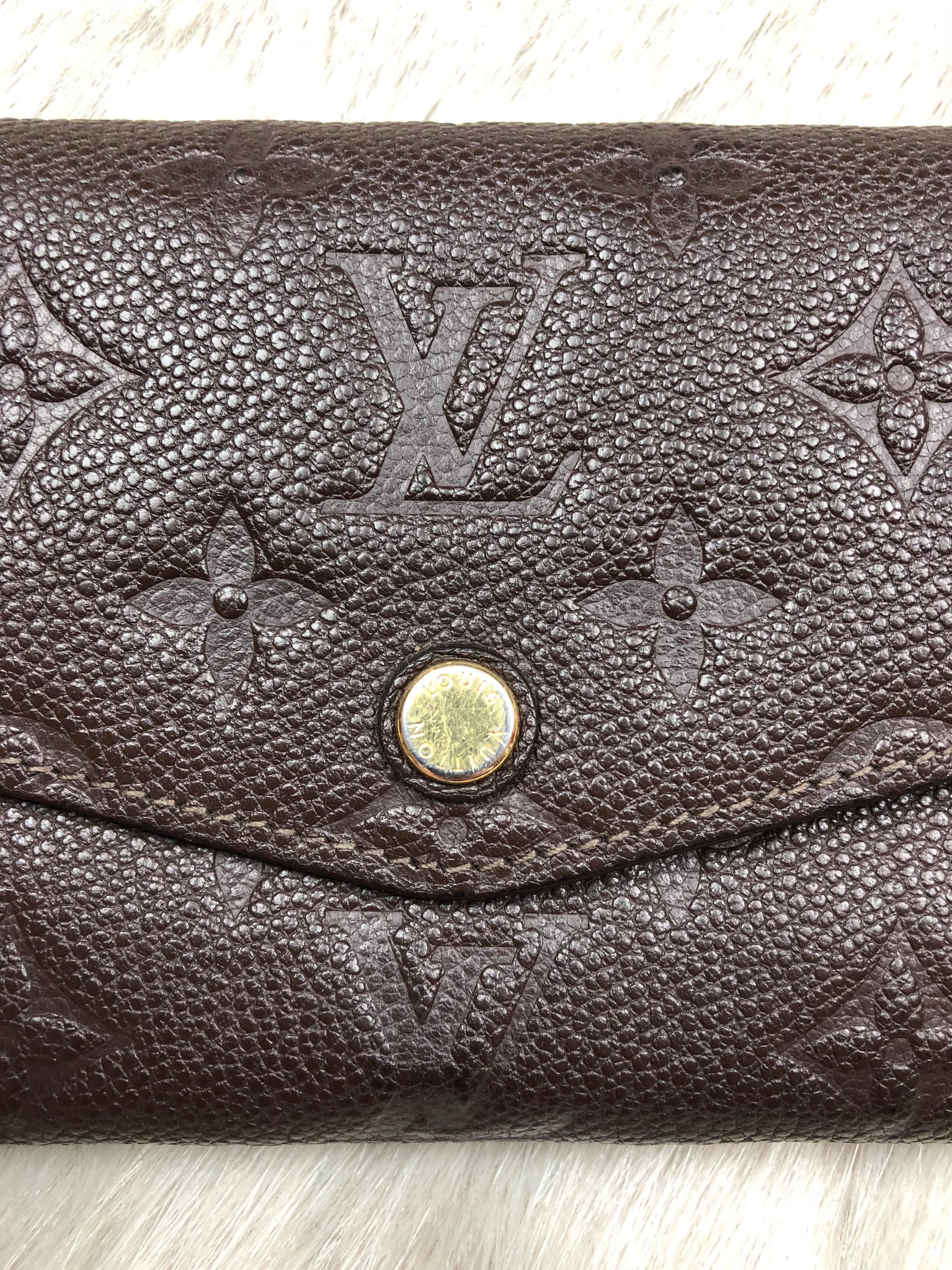 LOUIS VUITTON Monogram Empreinte Curieuse Wallet
