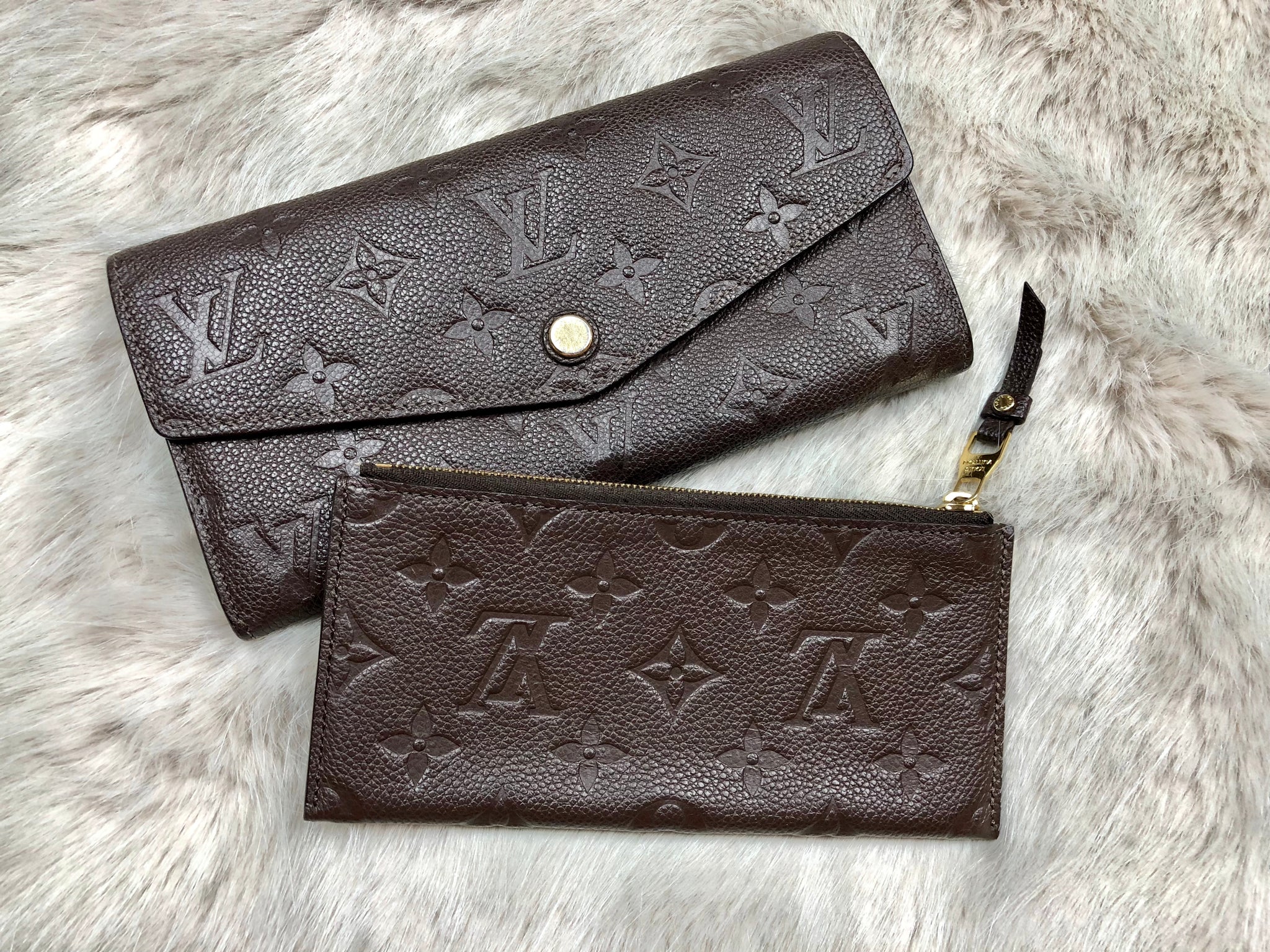LOUIS VUITTON Monogram Empreinte Curieuse Wallet