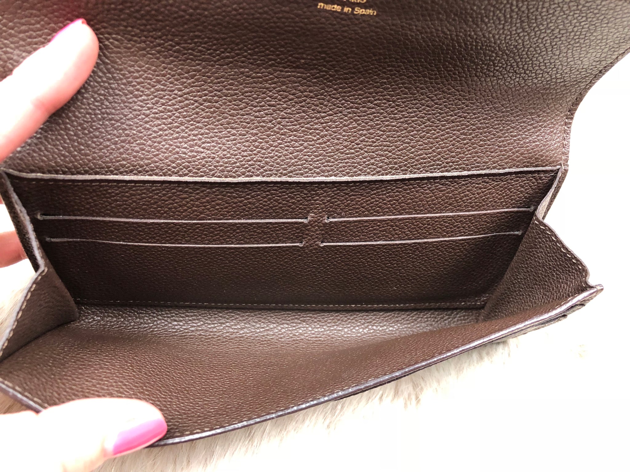 LOUIS VUITTON Monogram Empreinte Curieuse Wallet