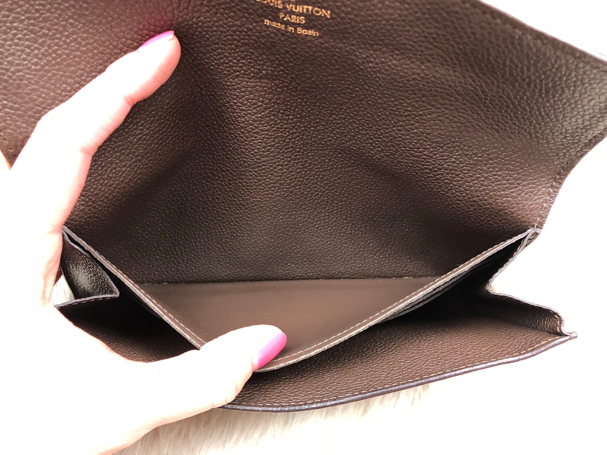 LOUIS VUITTON Monogram Empreinte Curieuse Wallet