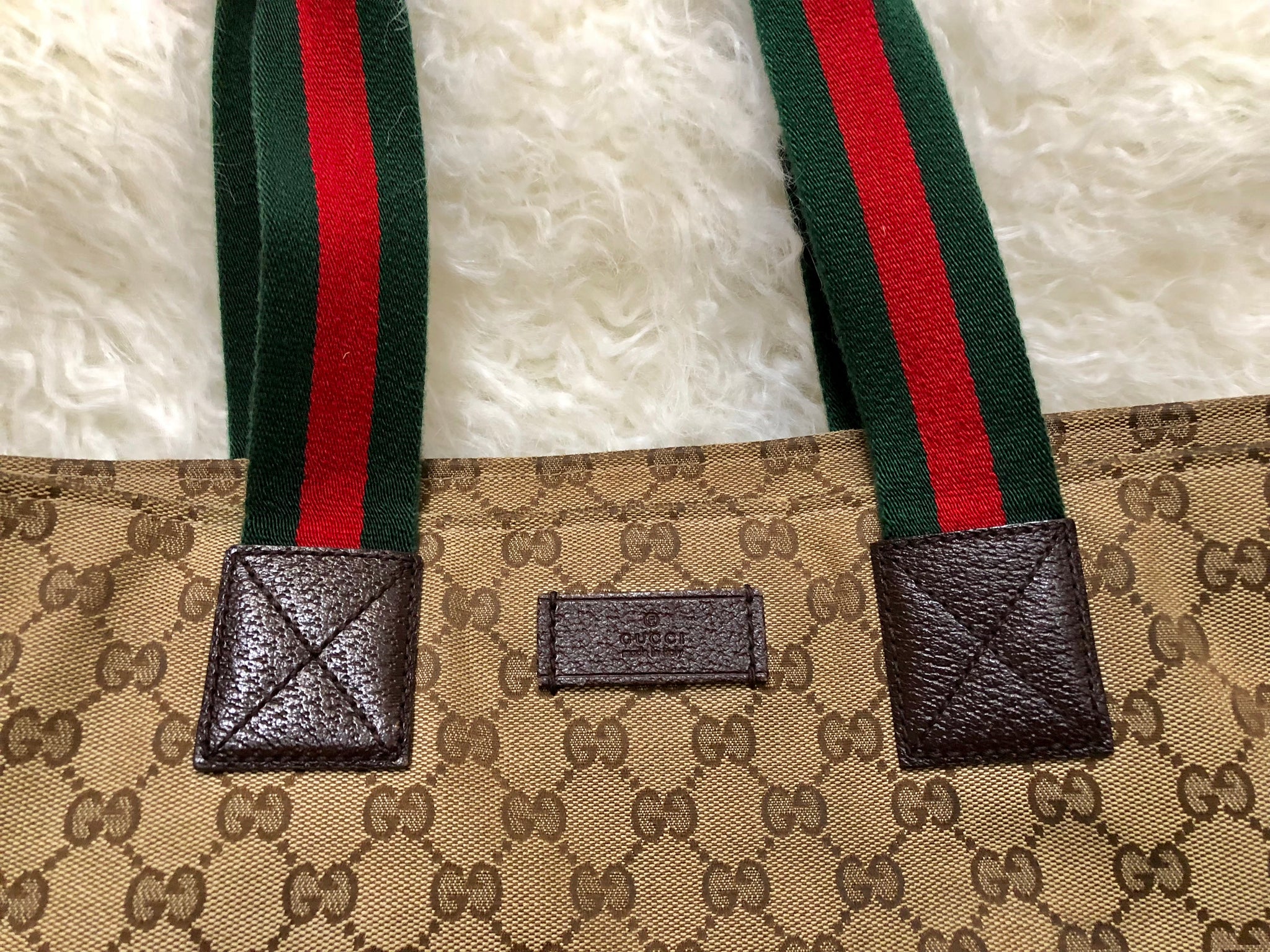 GUCCI Supreme Large Tote