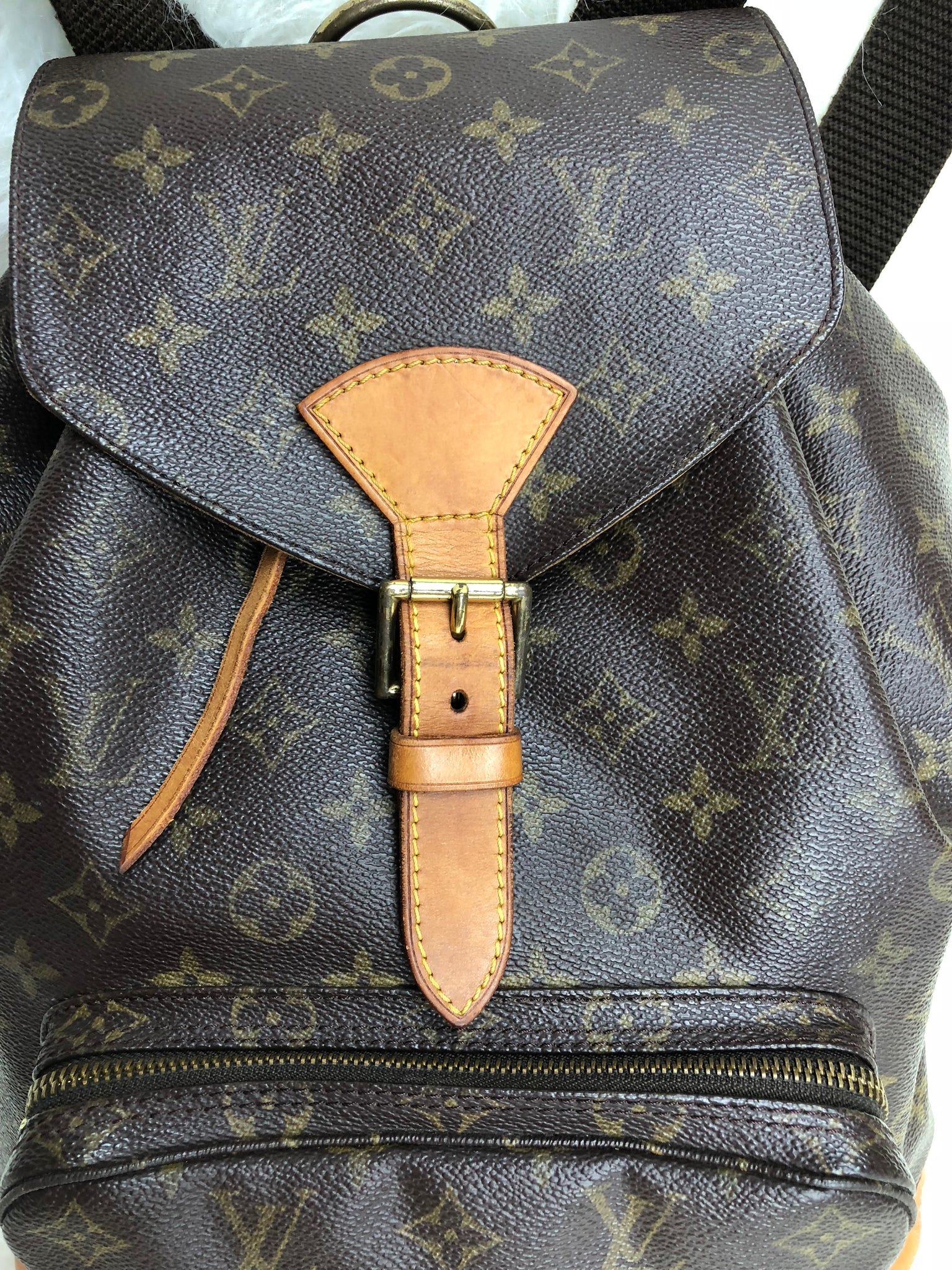 LOUIS VUITTON Monogram Montsouris GM Backpack