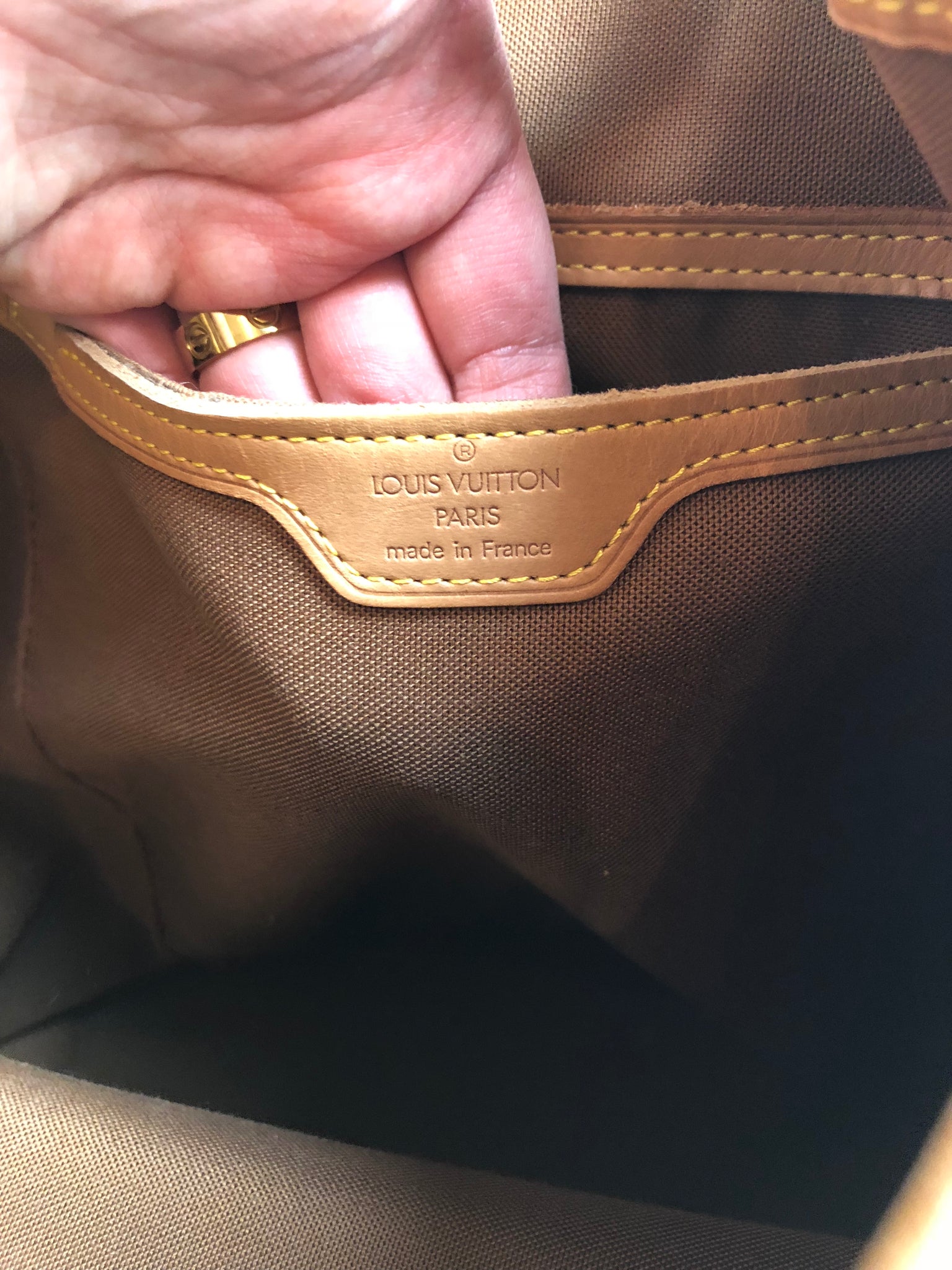 LOUIS VUITTON Monogram Montsouris GM Backpack