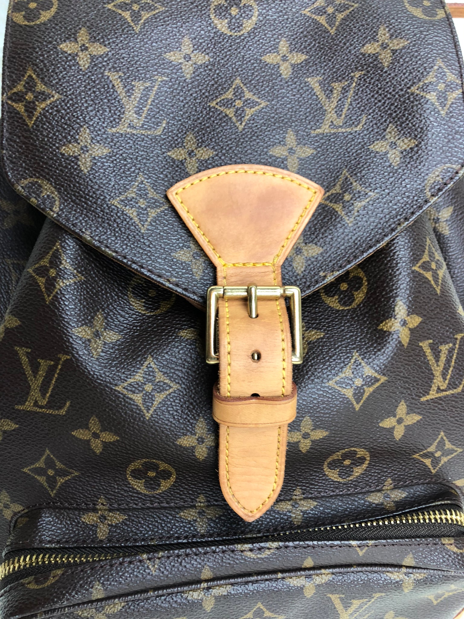 LOUIS VUITTON Monogram Montsouris GM Backpack