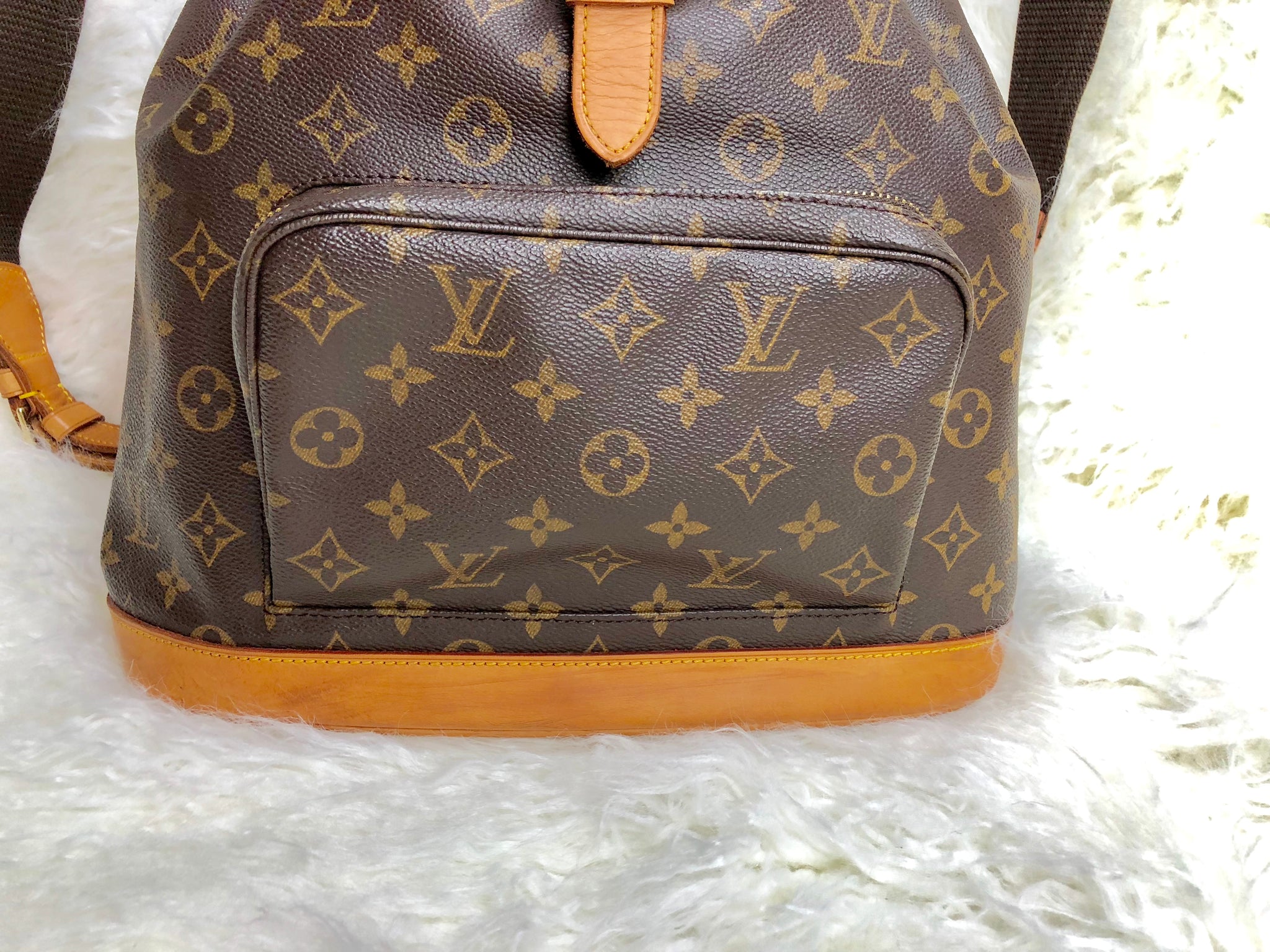 LOUIS VUITTON Monogram Montsouris GM Backpack