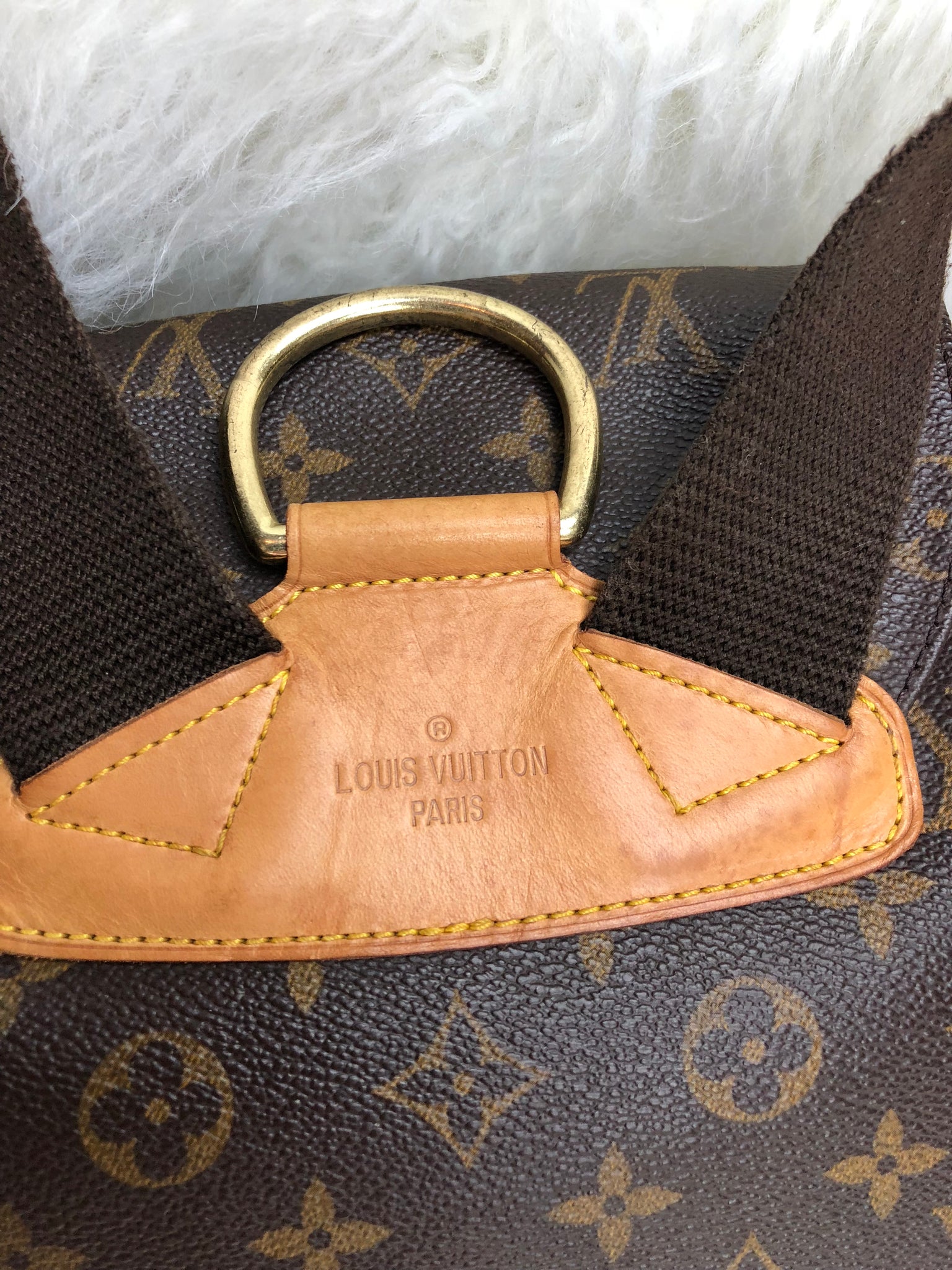 LOUIS VUITTON Monogram Montsouris GM Backpack