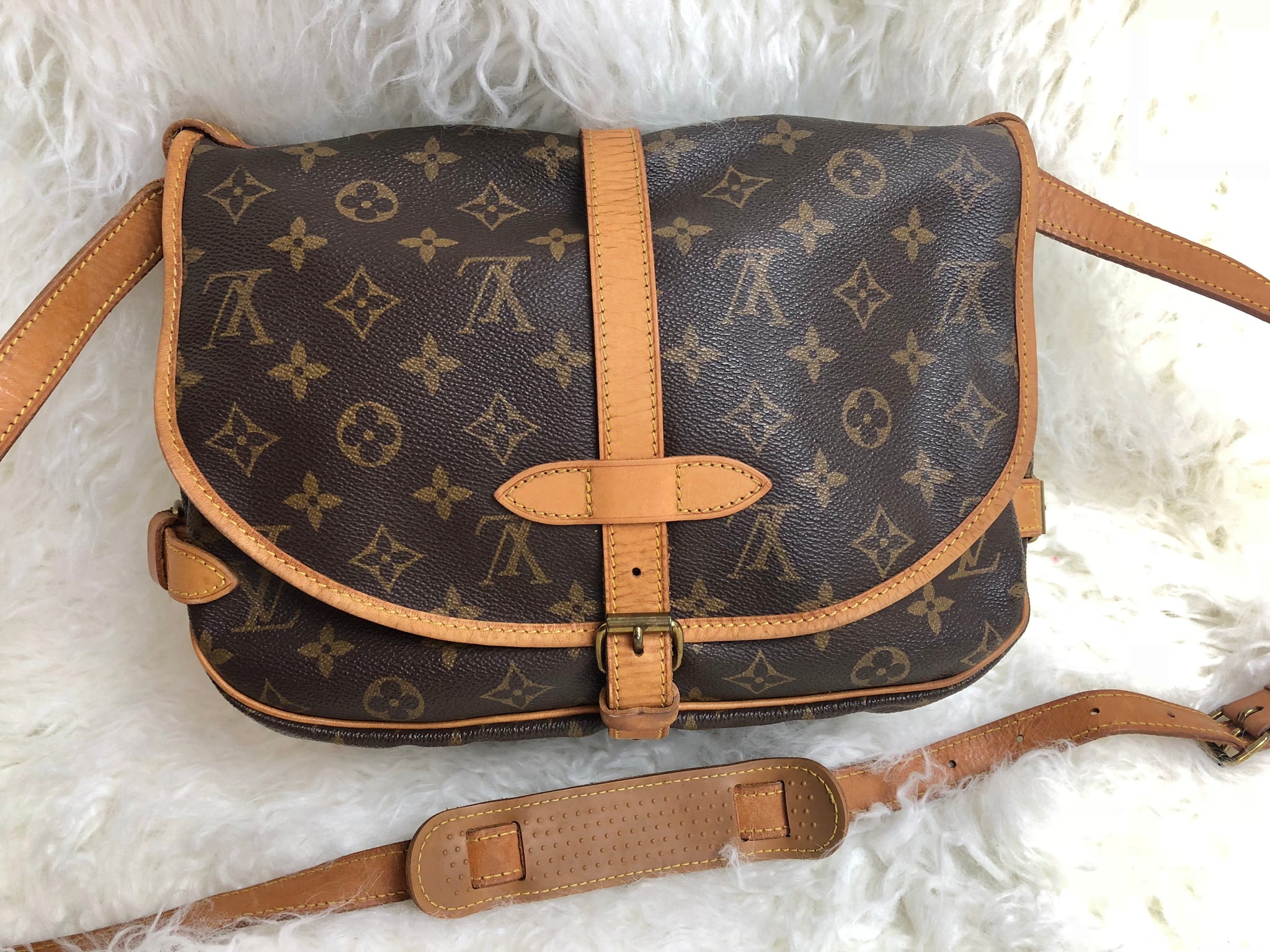 LOUIS VUITTON Saumur 30 Crossbody Bag (AR0971)