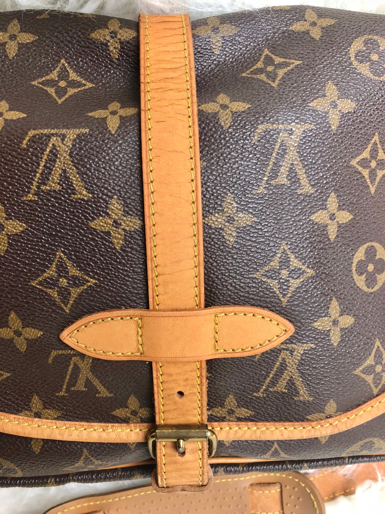 LOUIS VUITTON Saumur 30 Crossbody Bag (AR0971)