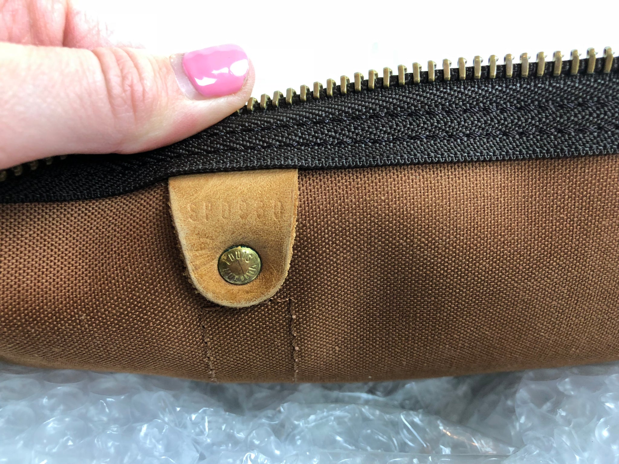 LOUIS VUITTON Keepall 55 Bandouliere Duffel Bag
