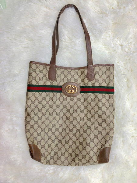 GUCCI Supreme Large Tote – Pretty Things Hoarder