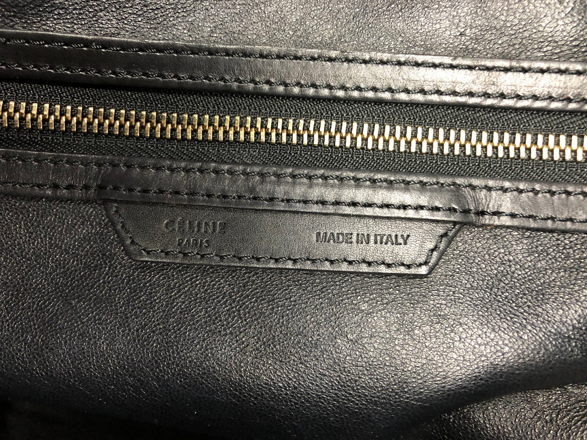 CELINE Luggage Tote Bag