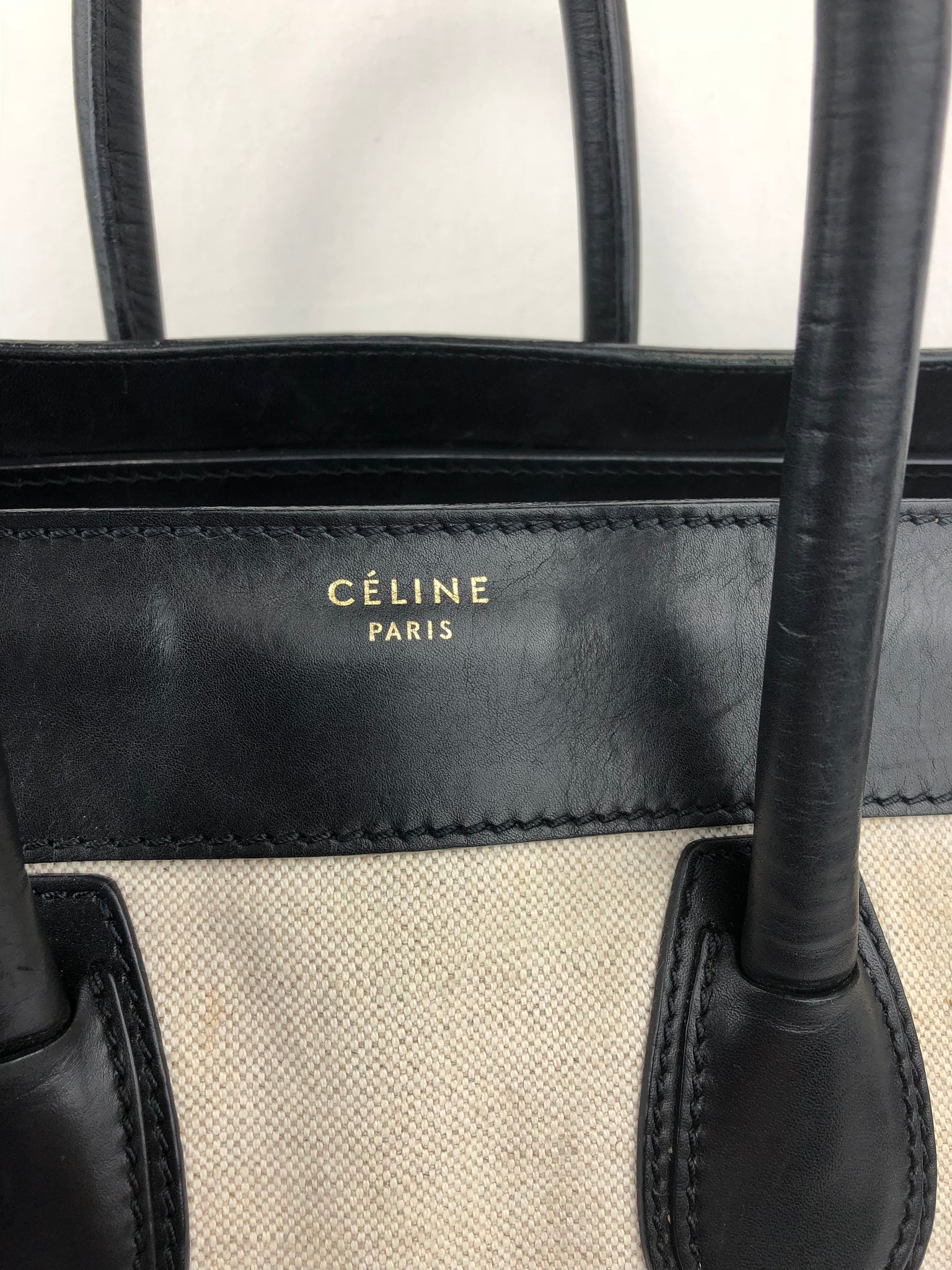 CELINE Luggage Tote Bag