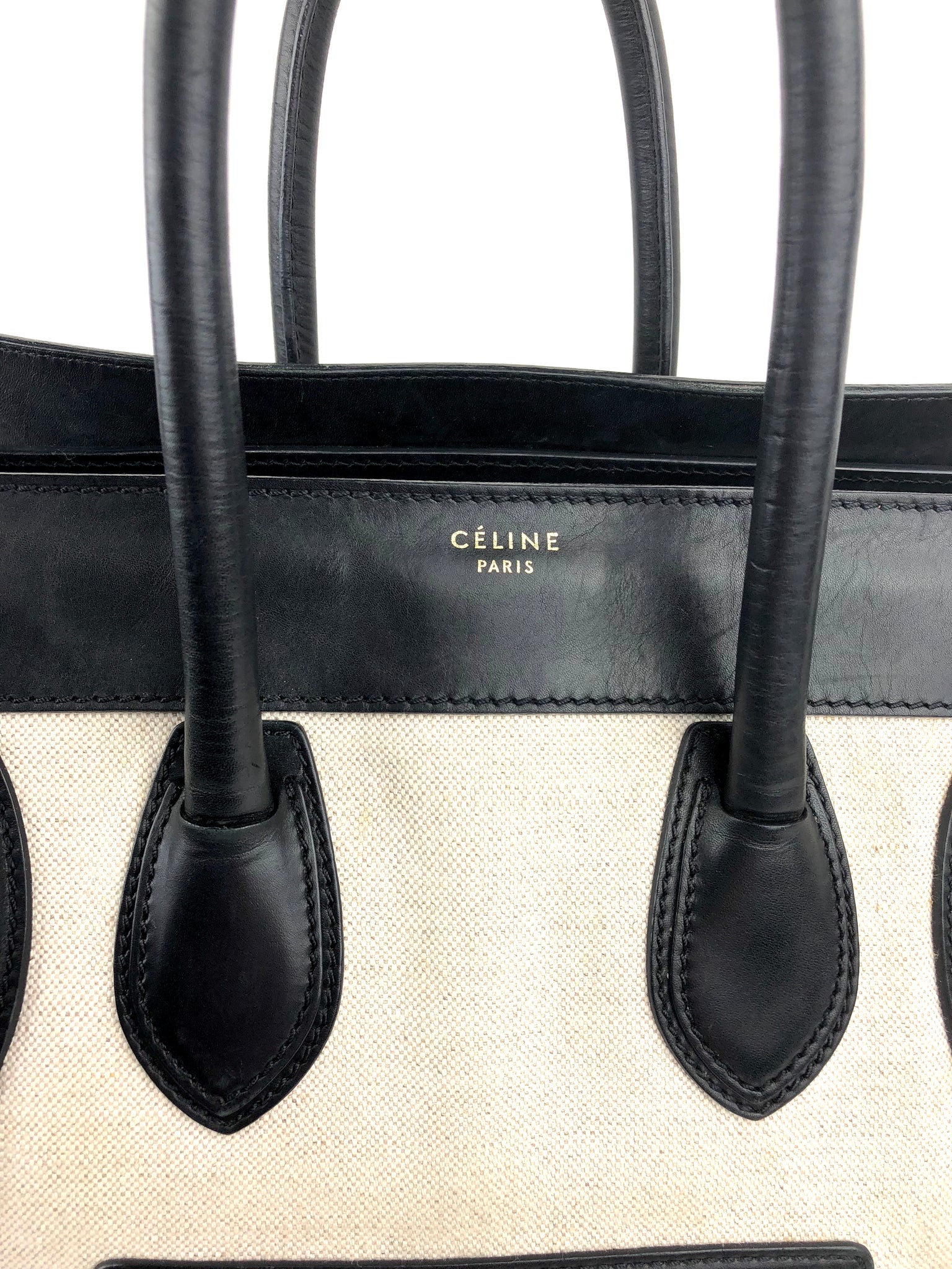 CELINE Luggage Tote Bag