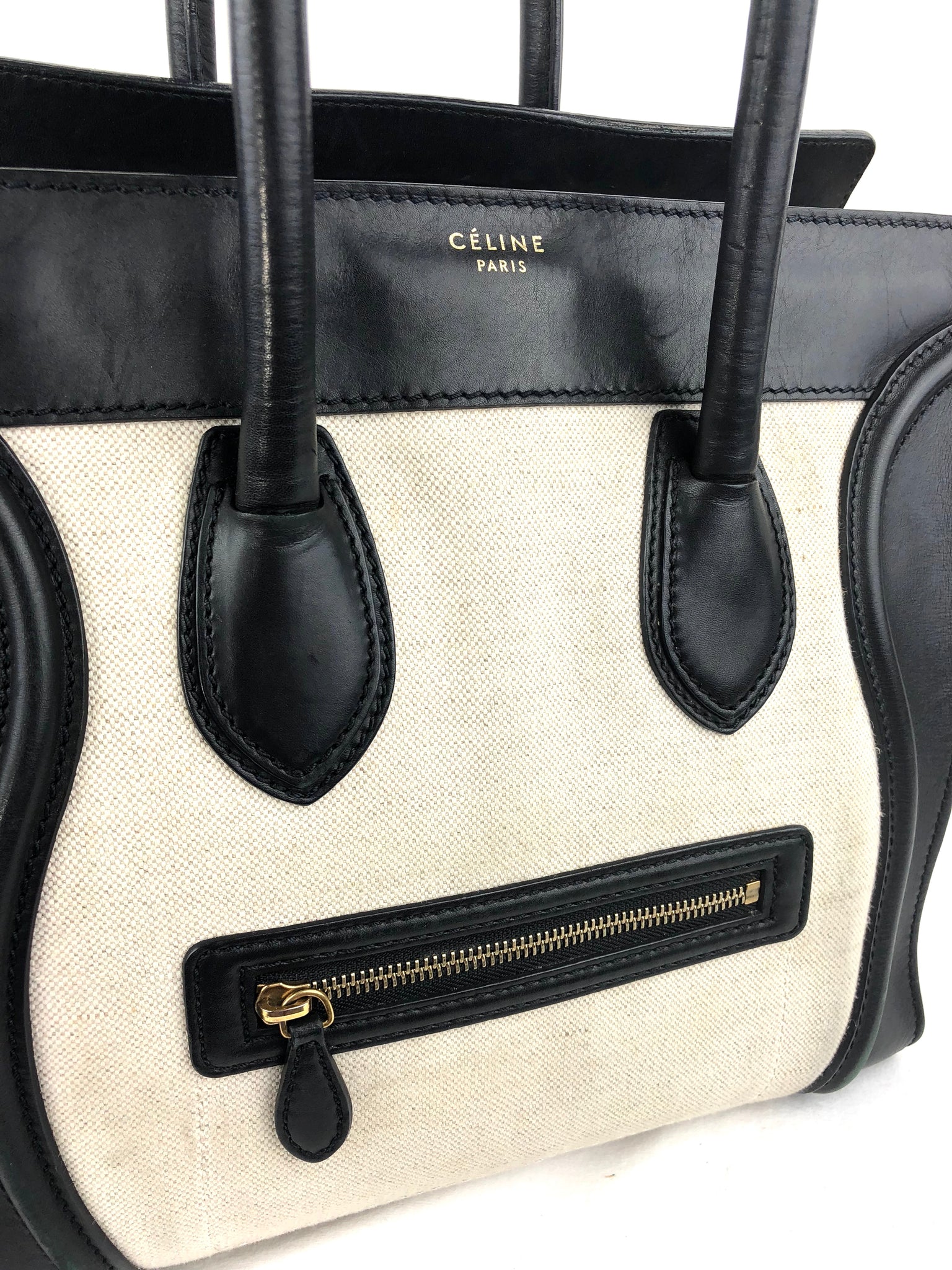 CELINE Luggage Tote Bag