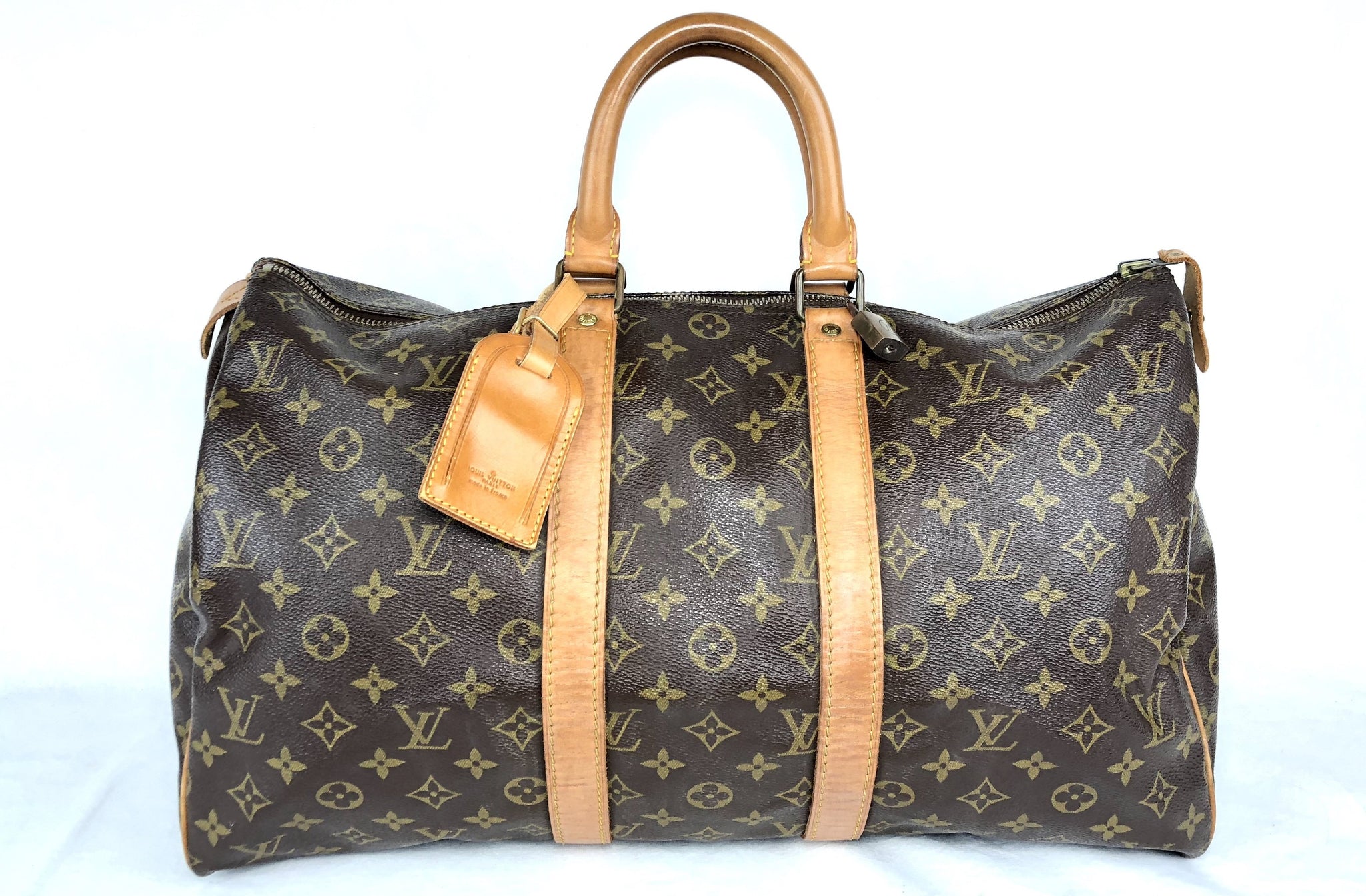 LOUIS VUITTON Monogram Keepall 45 Duffel