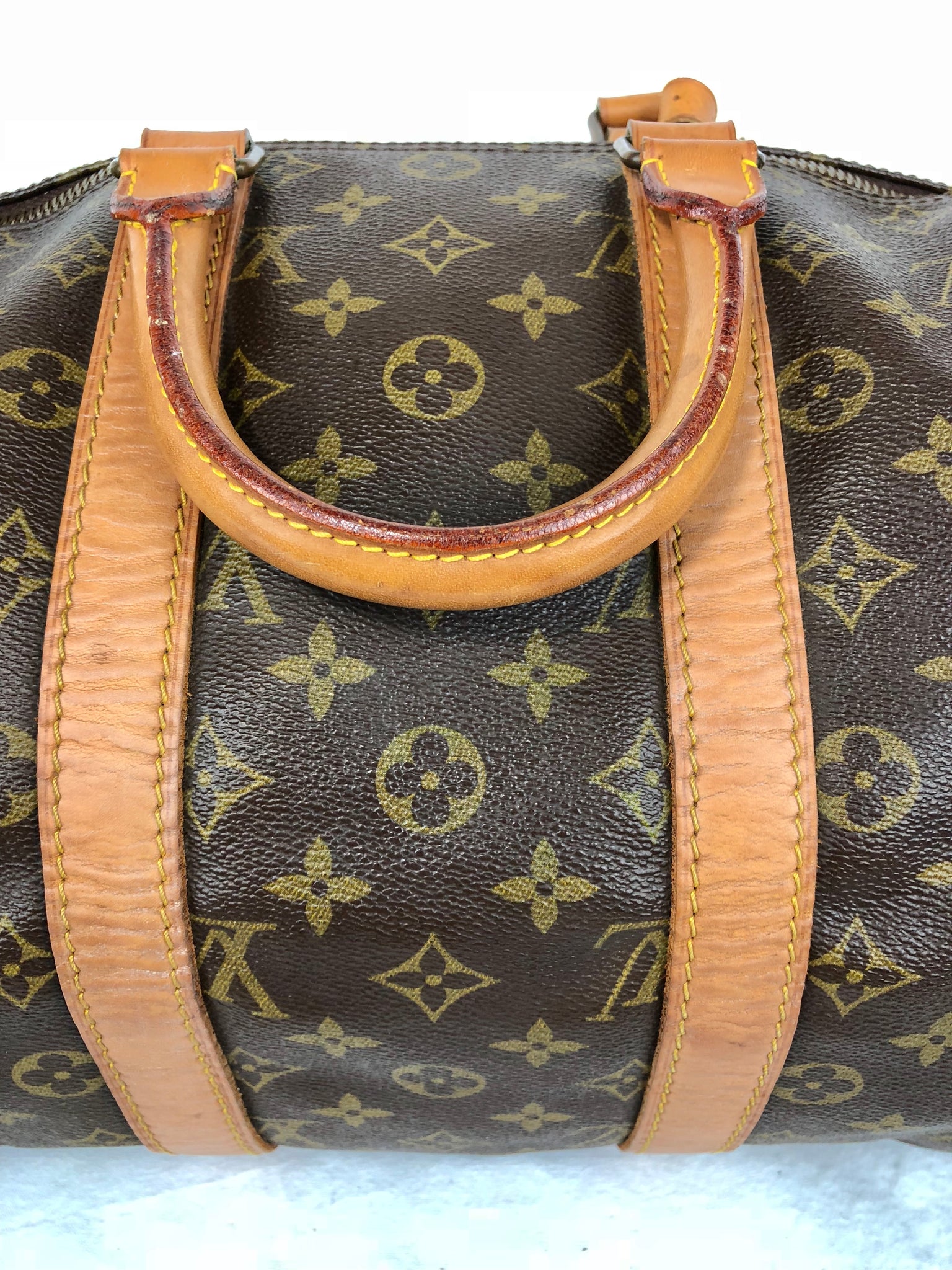 LOUIS VUITTON Monogram Keepall 45 Duffel