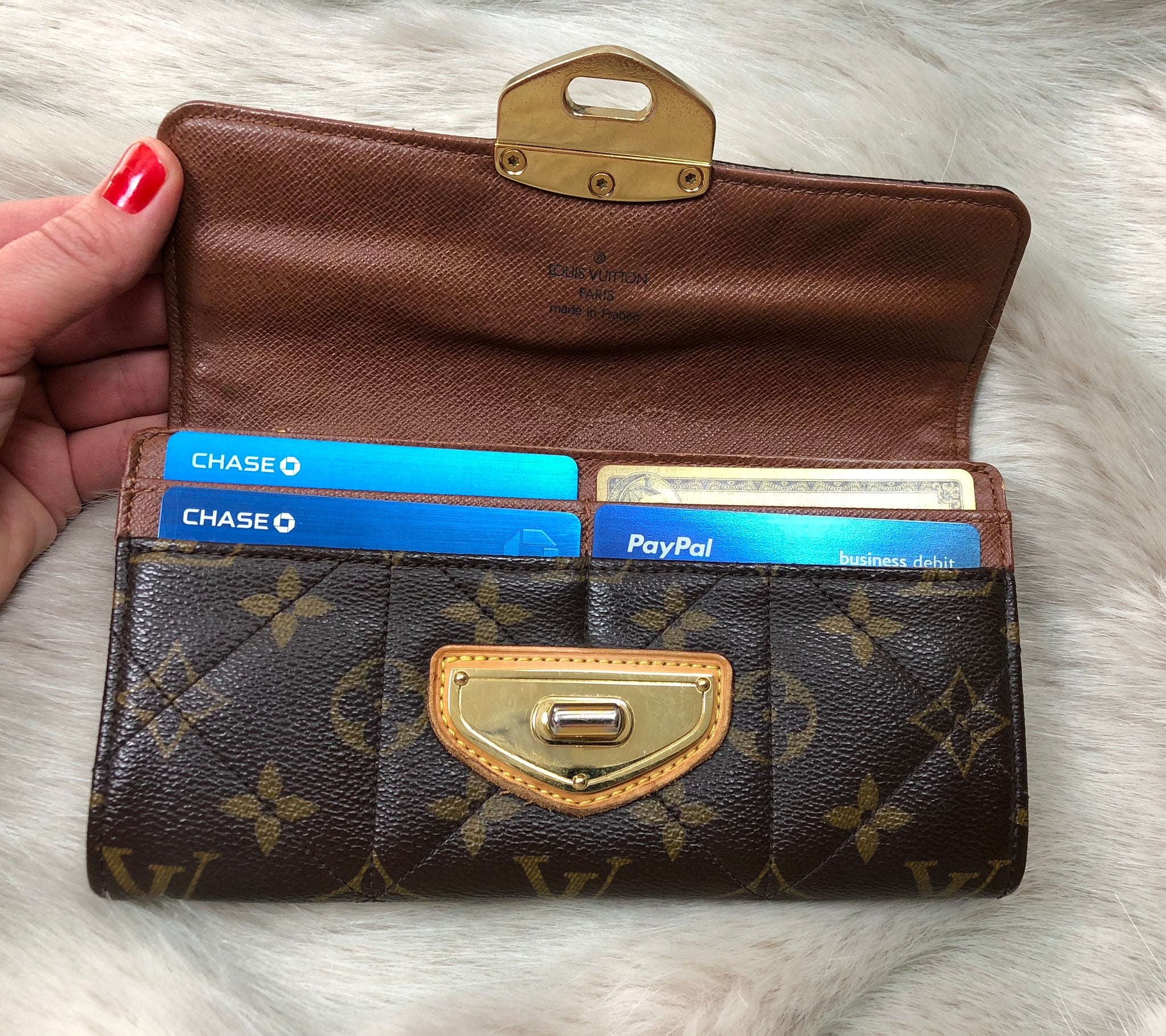 LOUIS VUITTON Monogram Etoile Wallet