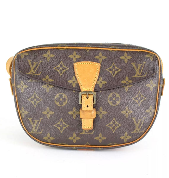 Authentic Louis Vuitton Monogram Jeune Fille PM Shoulder Bag M51227 Used F/S