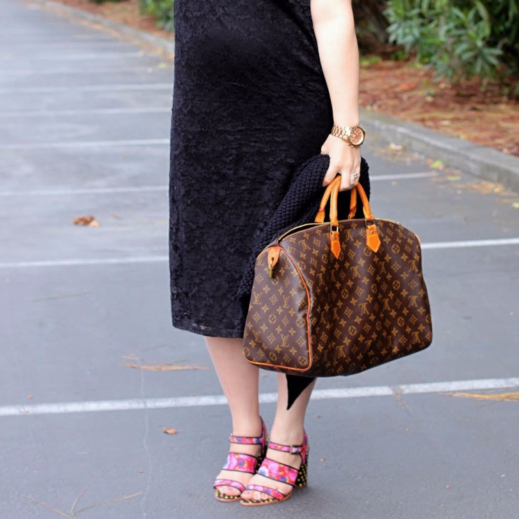 LOUIS VUITTON Monogram Speedy 40