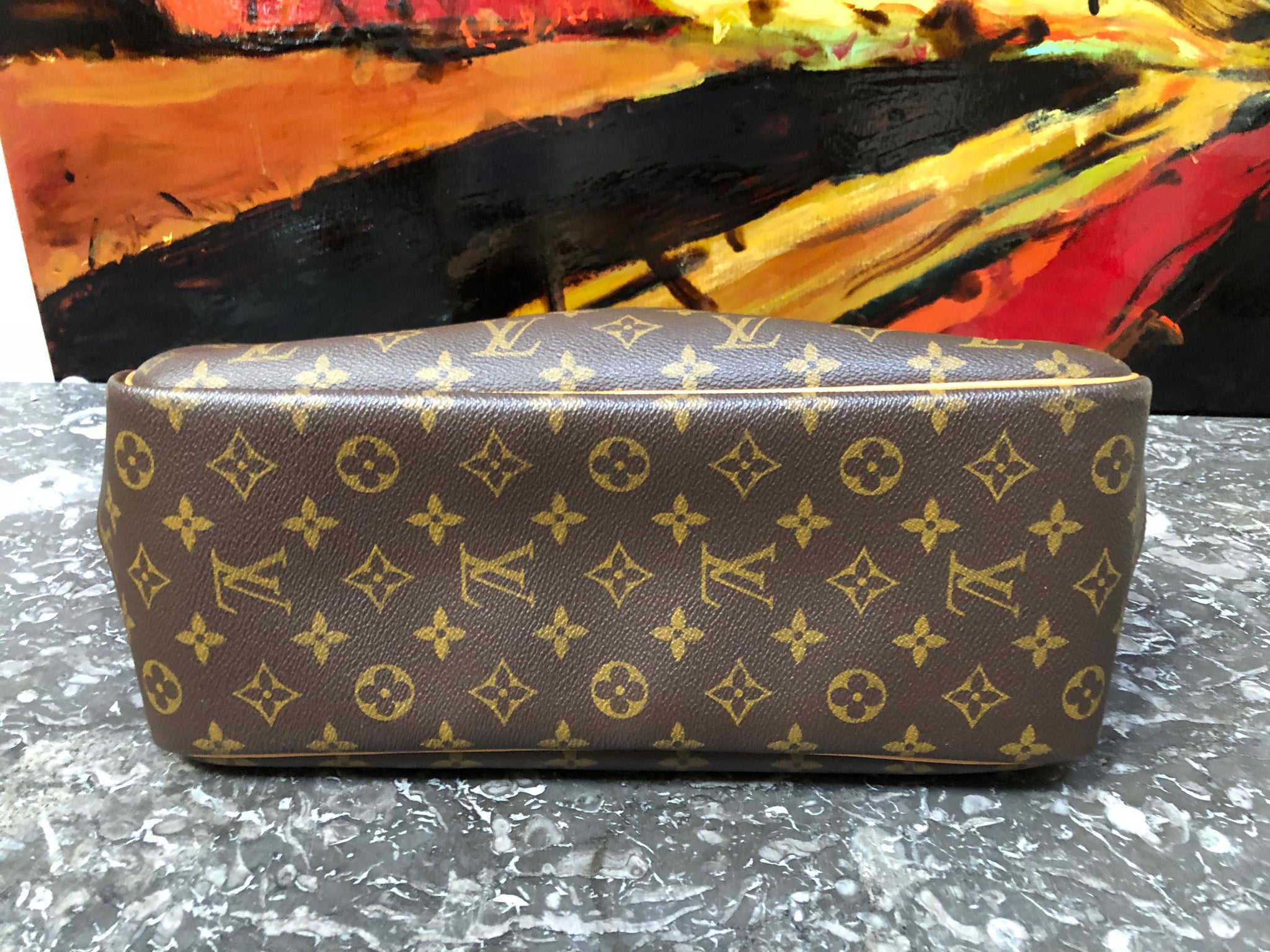 LOUIS VUITTON Monogram Deauville Bag