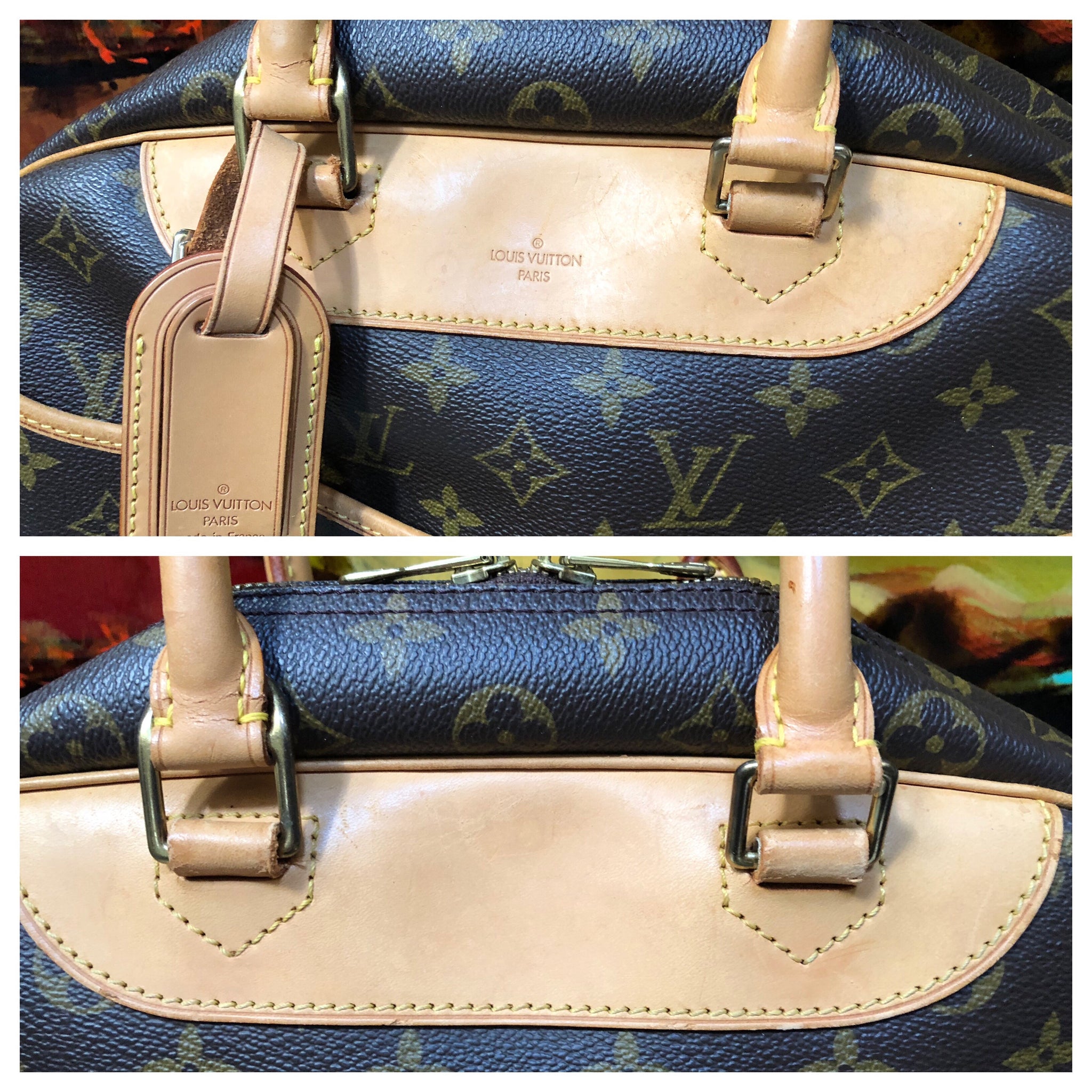 LOUIS VUITTON Monogram Deauville Bag