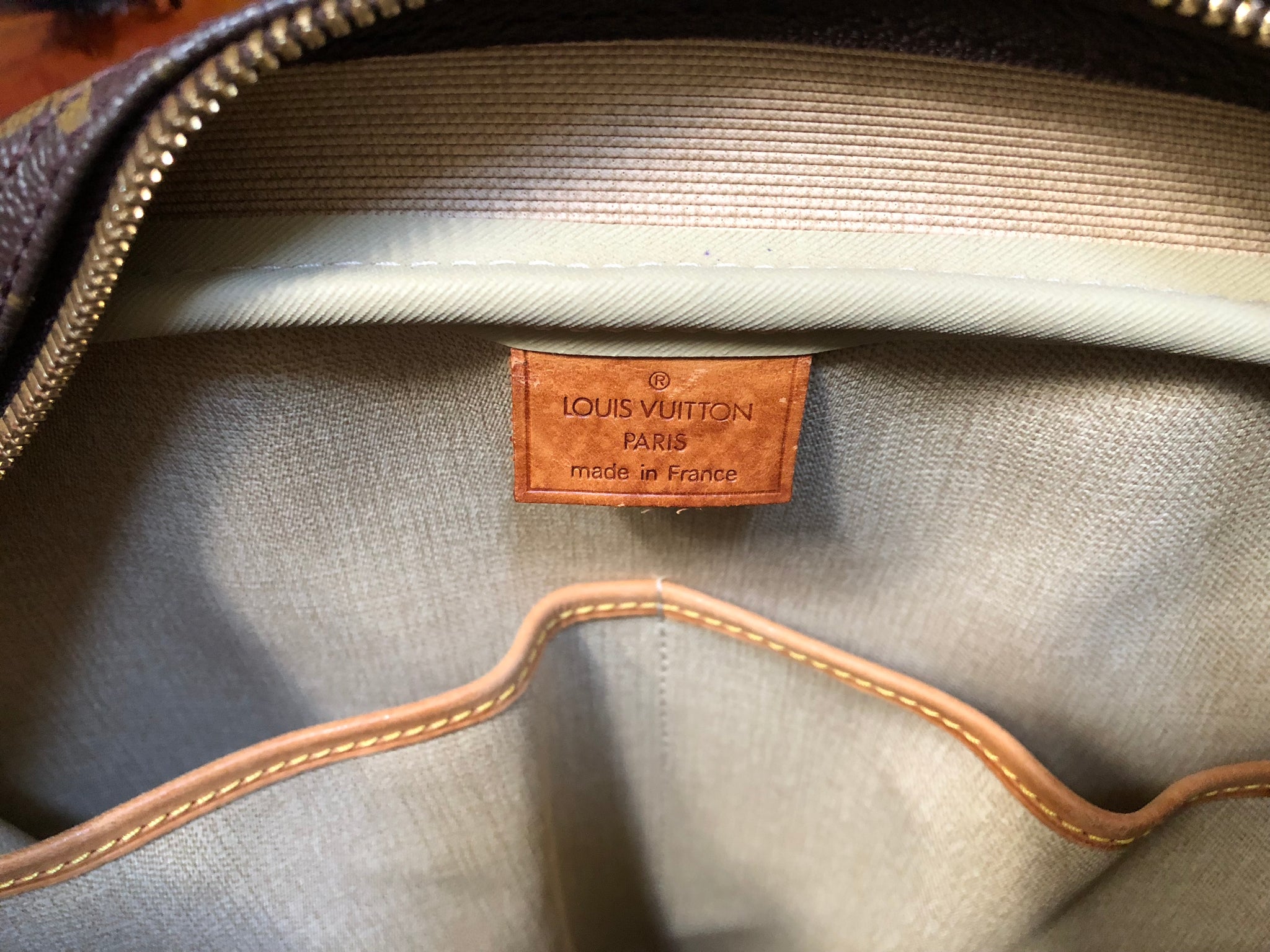 LOUIS VUITTON Monogram Deauville Bag