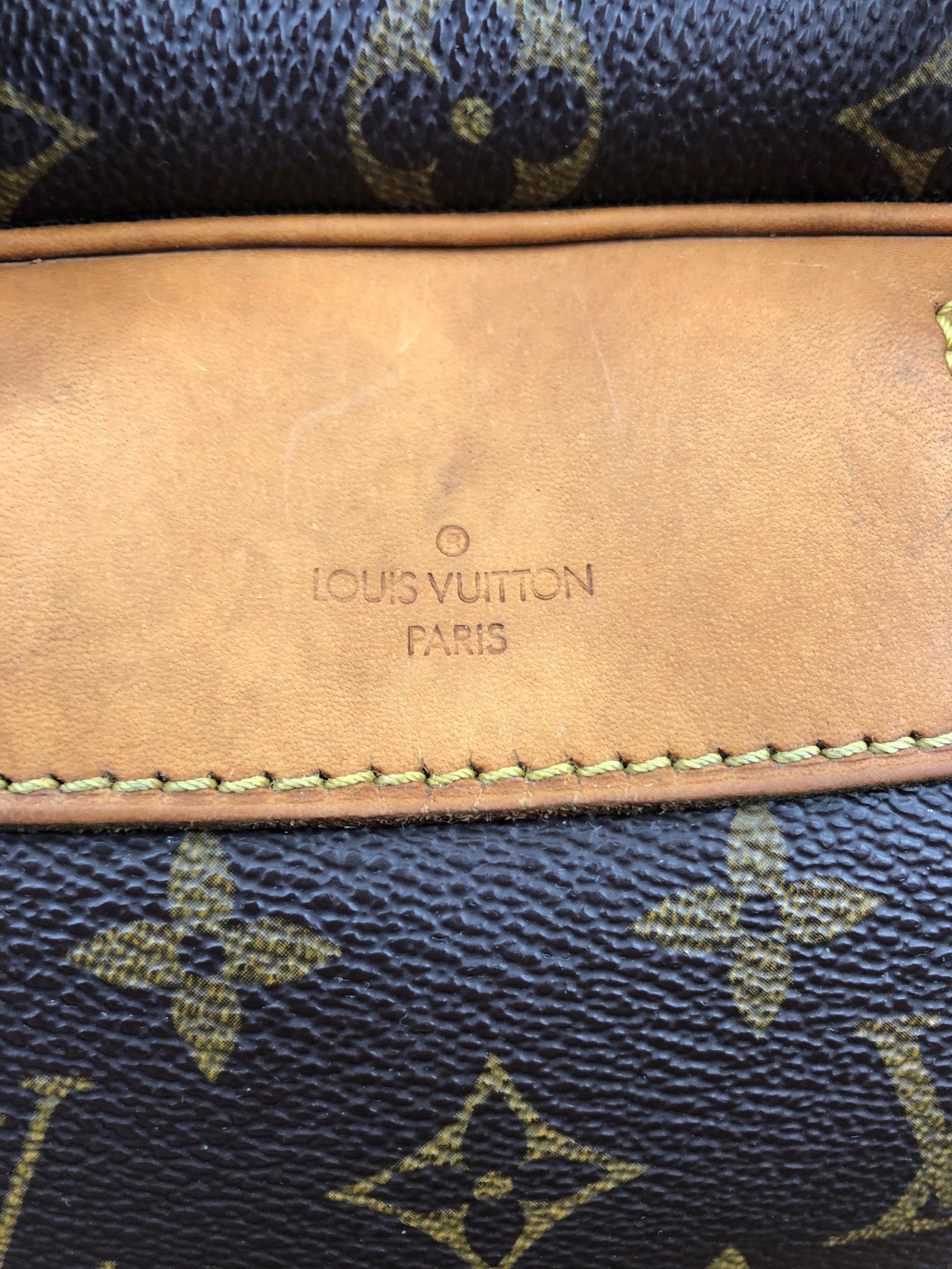 LOUIS VUITTON Monogram Deauville Bag