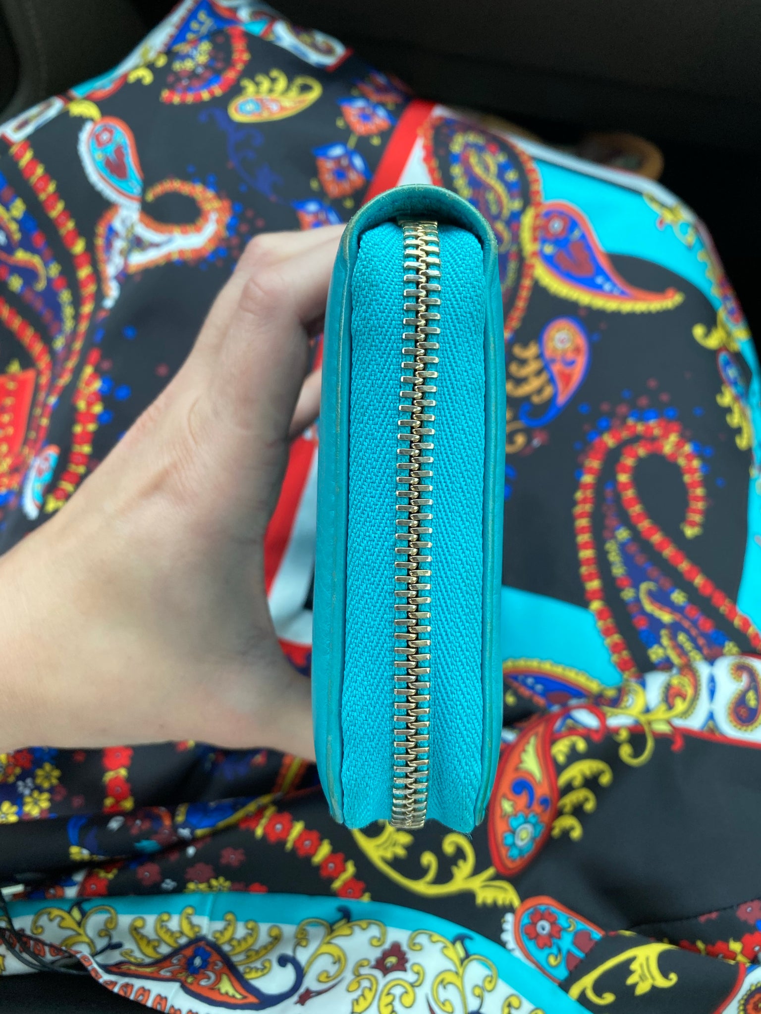 GUCCI Soho Large Zippy Wallet