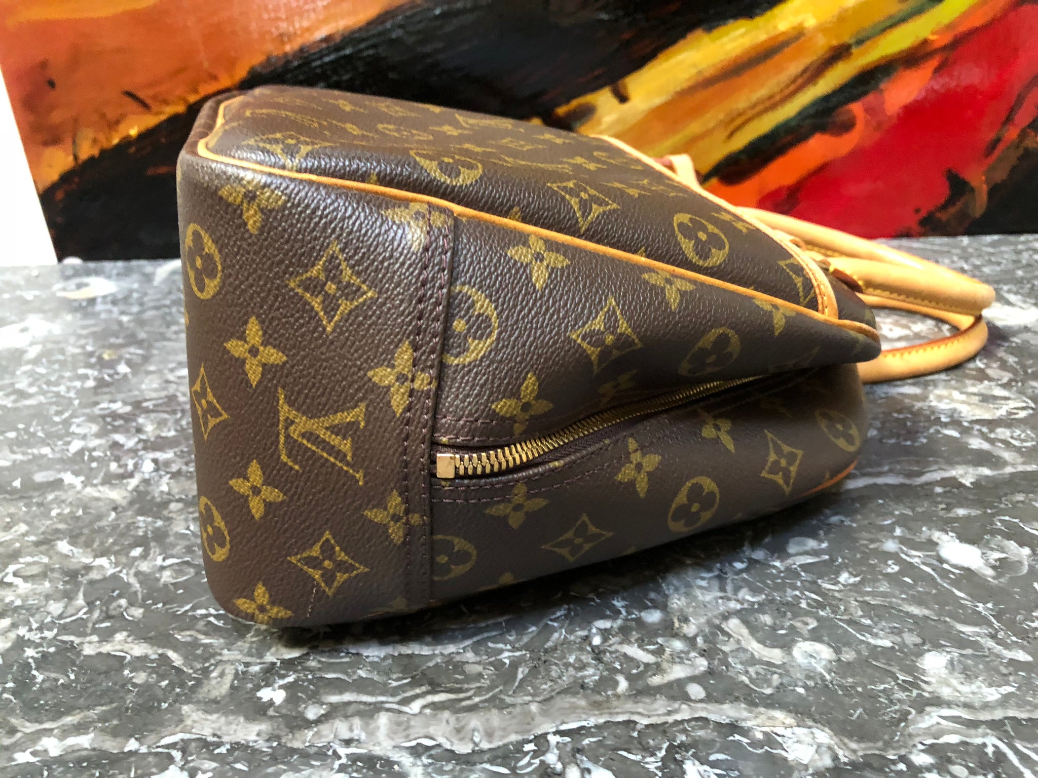 LOUIS VUITTON Monogram Deauville Bag