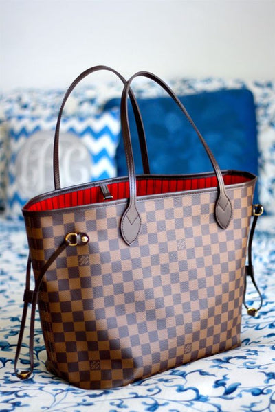 LOUIS VUITTON Damier Ebene Neverfull MM