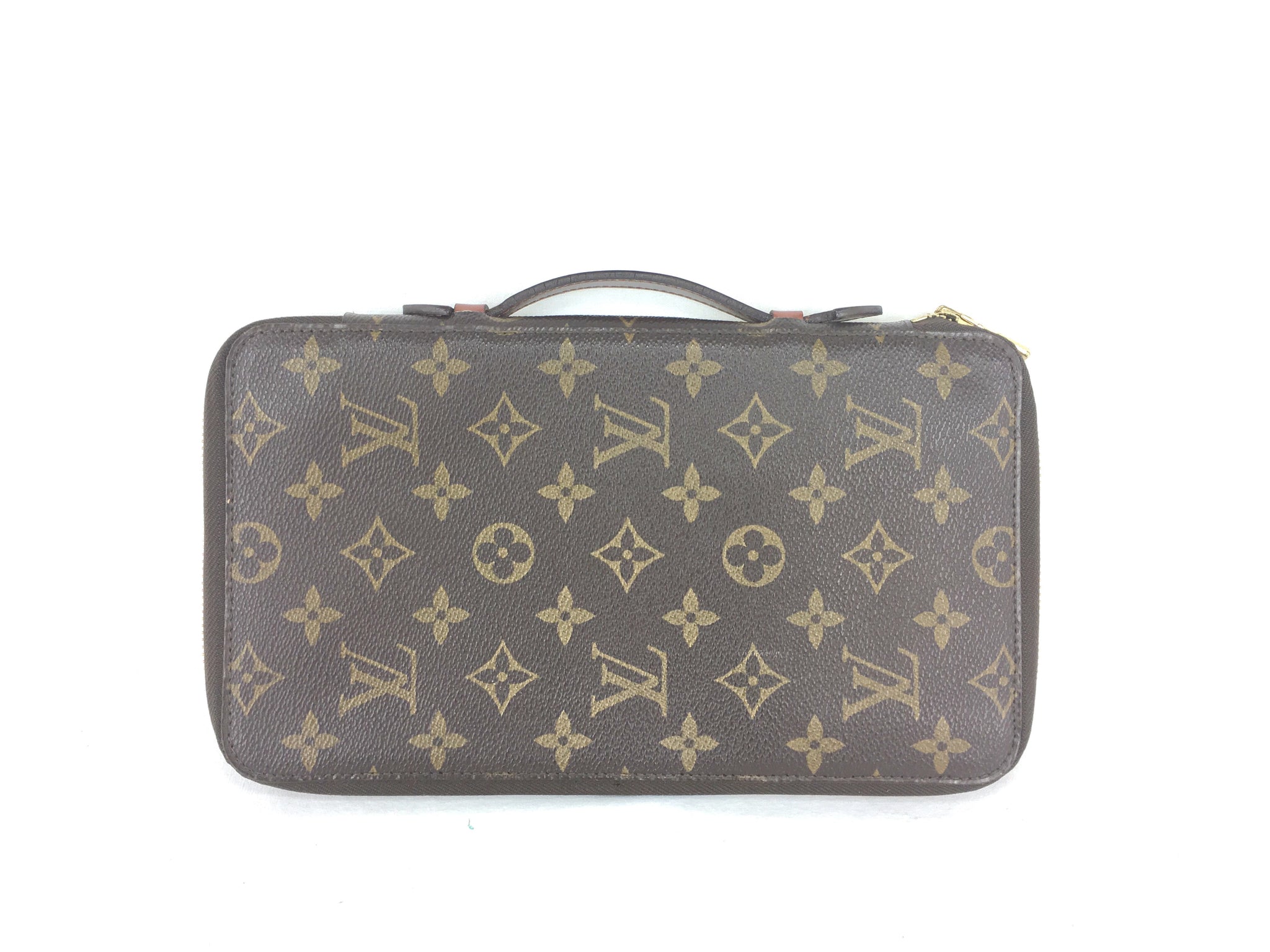 LOUIS VUITTON Monogram Zippy Organizer Travel Clutch Wallet