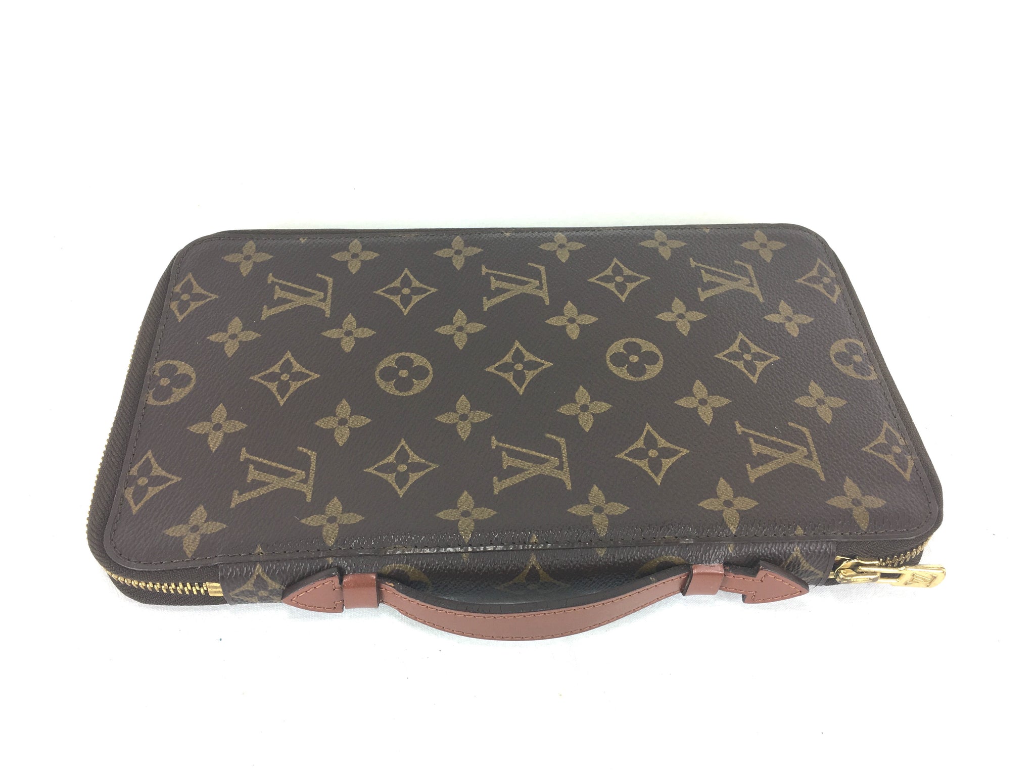 LOUIS VUITTON Monogram Zippy Organizer Travel Clutch Wallet