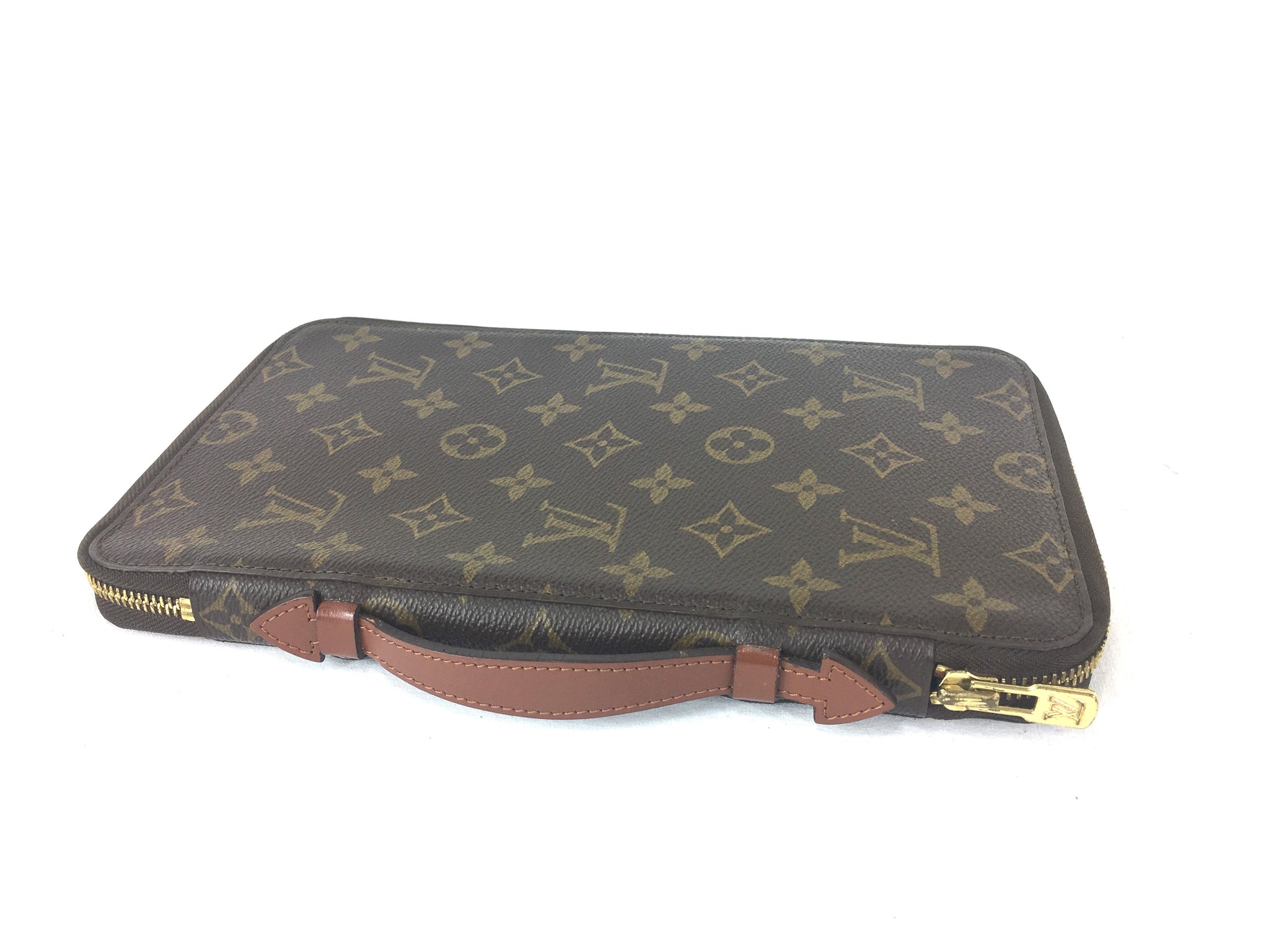 LOUIS VUITTON Monogram Zippy Organizer Travel Clutch Wallet