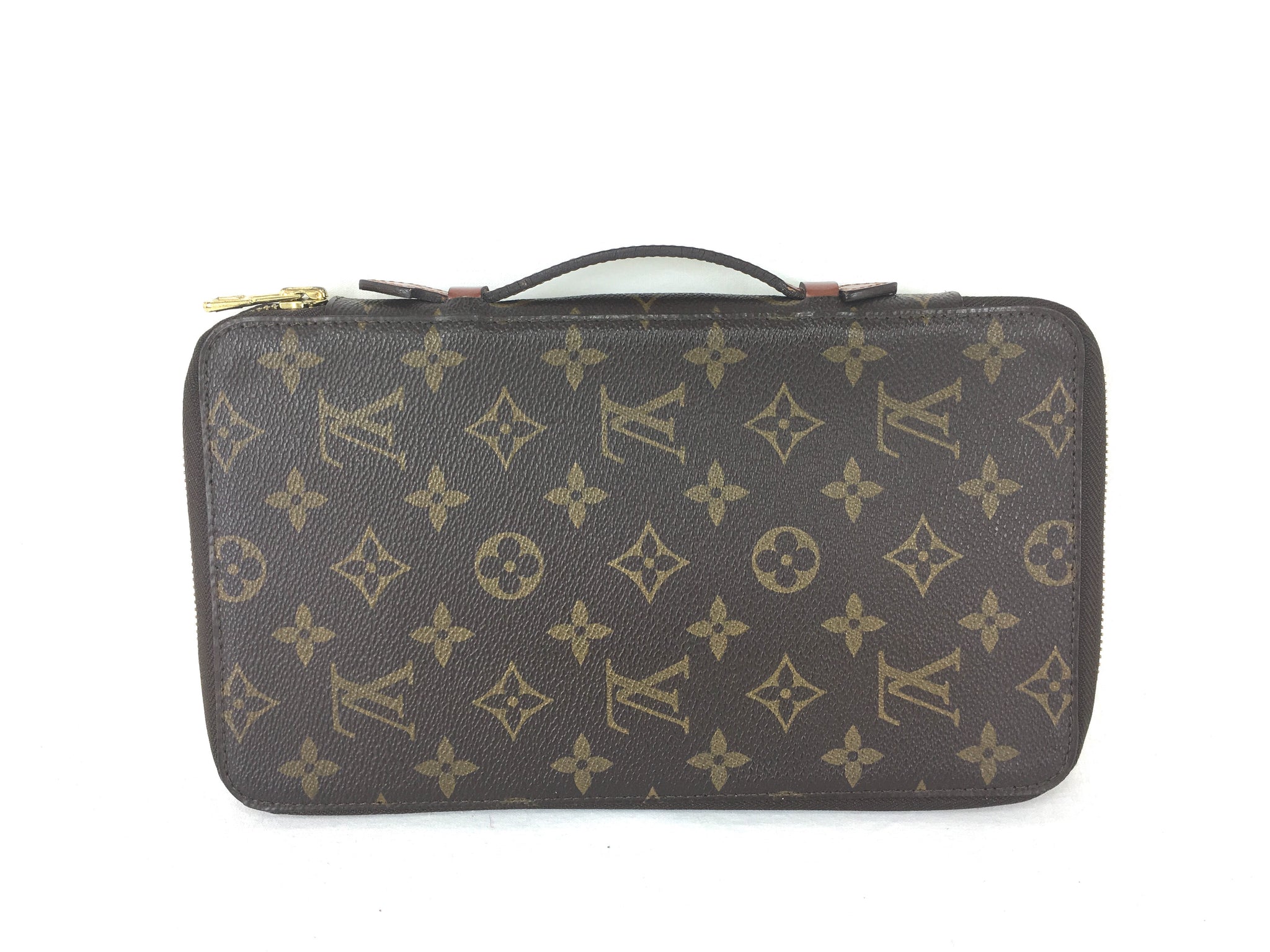 LOUIS VUITTON Monogram Zippy Organizer Travel Clutch Wallet